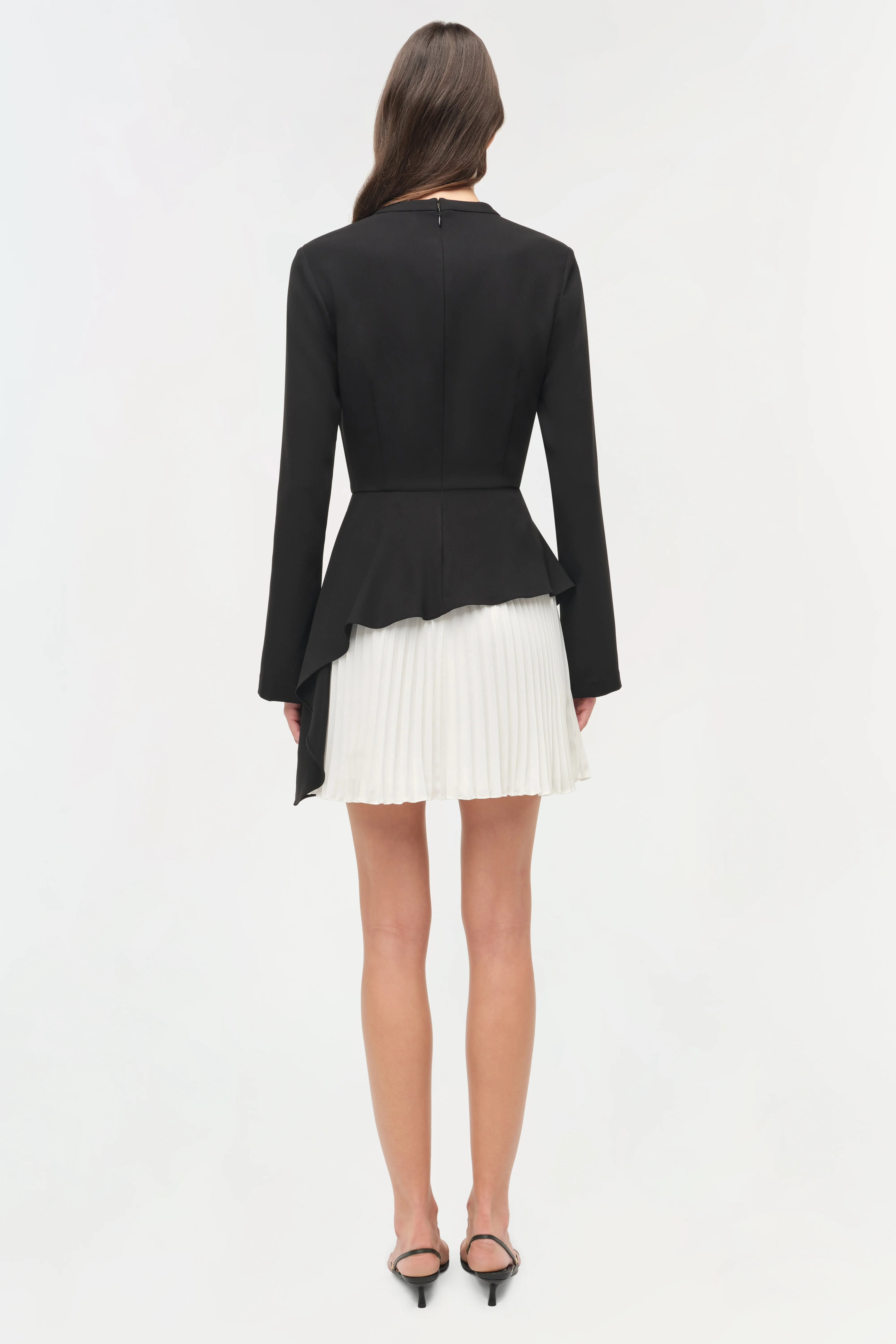 Amberly Pleated Mini Dress - Image 5