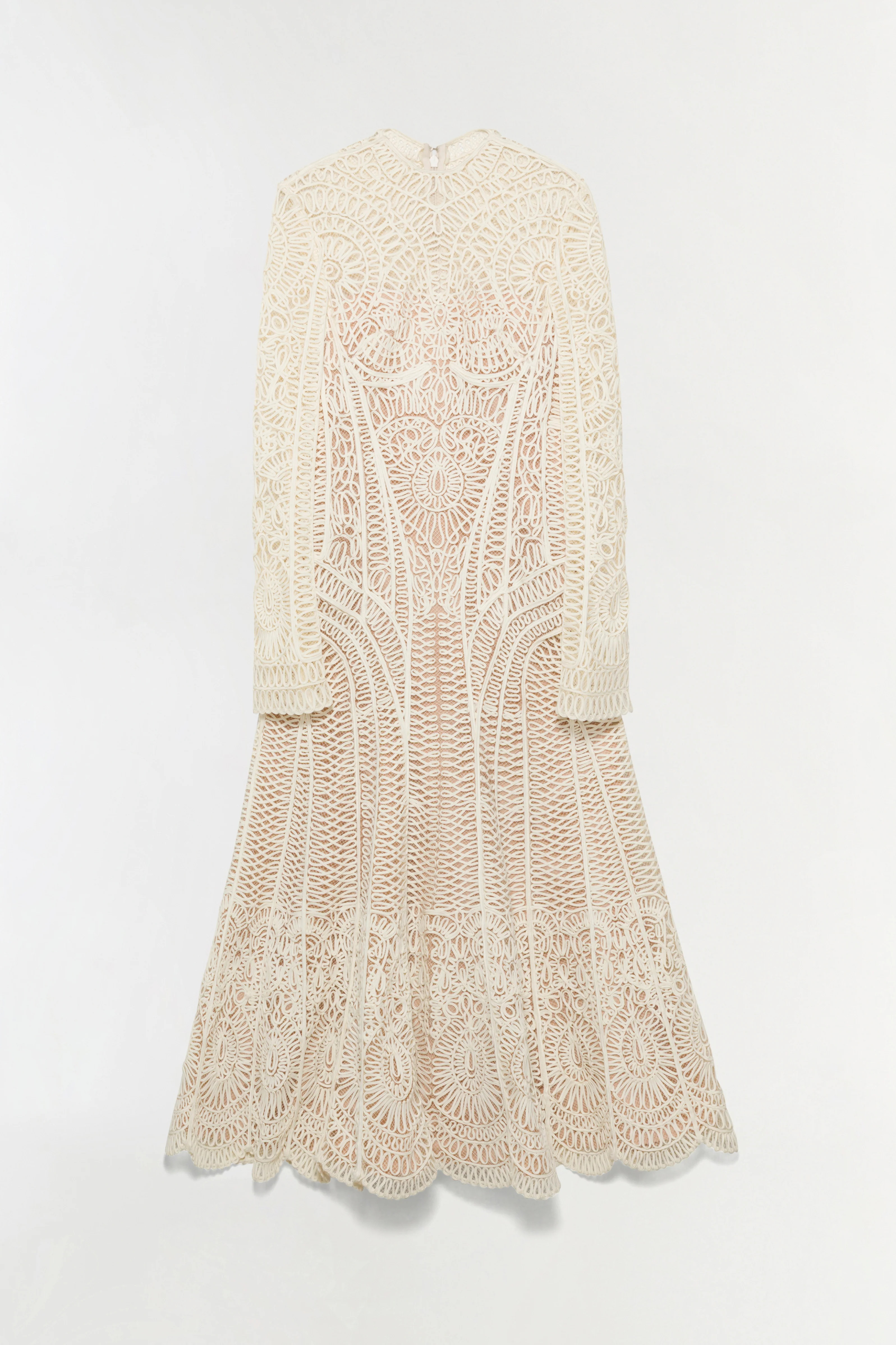 Fiona Guipure Midi Dress
