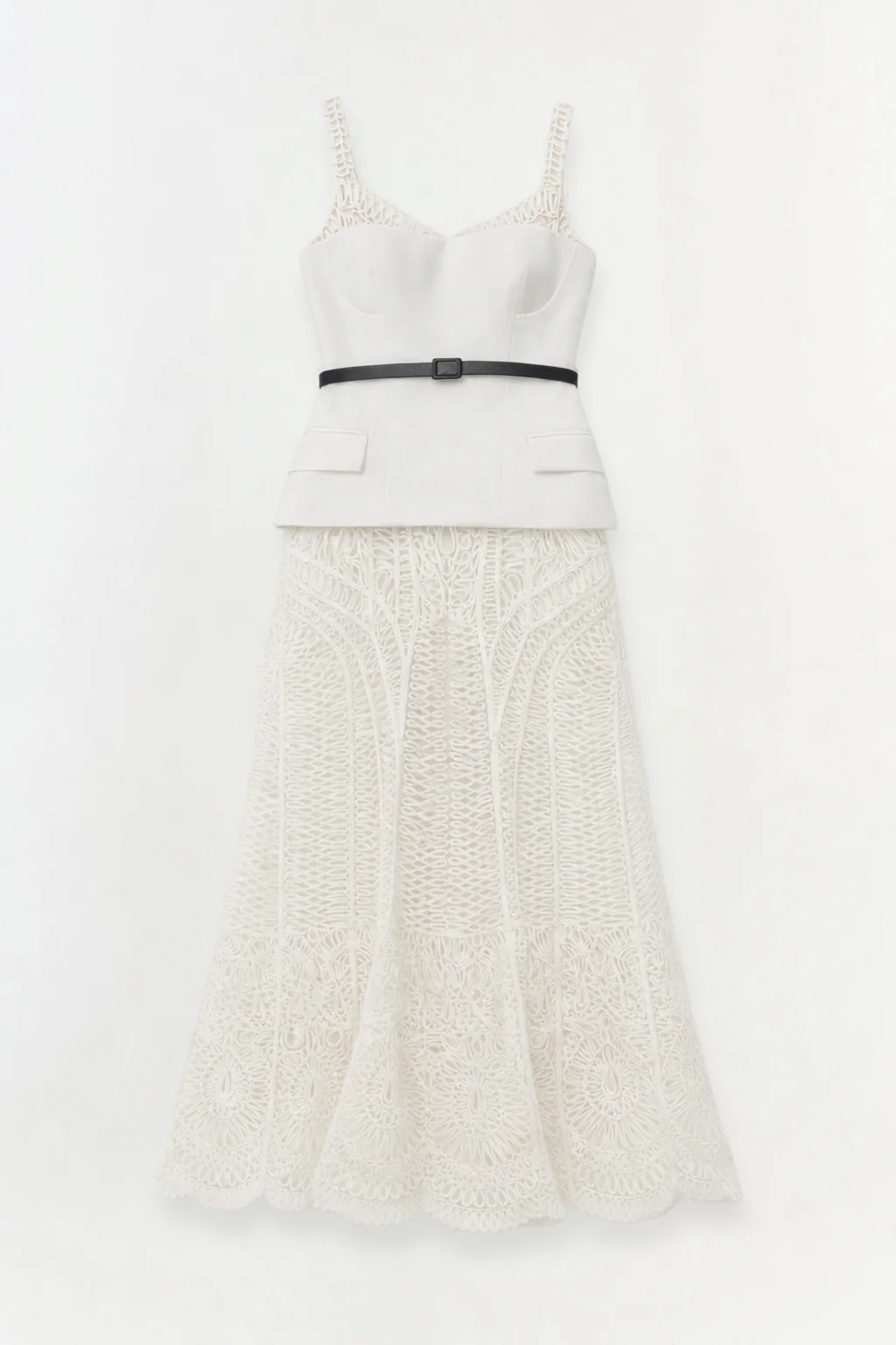 Mckinnon Guipure Midi Dress