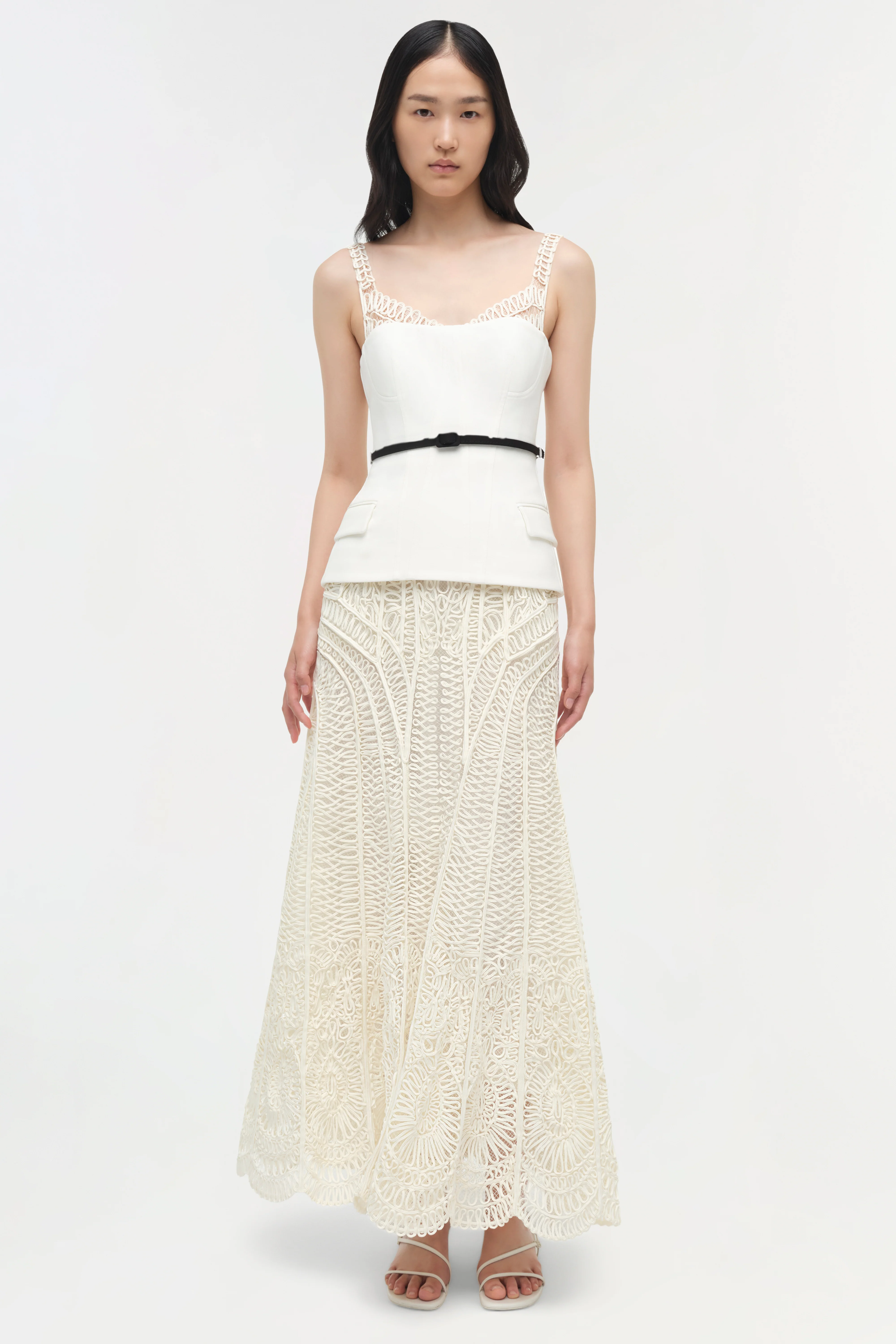 Mckinnon Guipure Midi Dress - Image 2