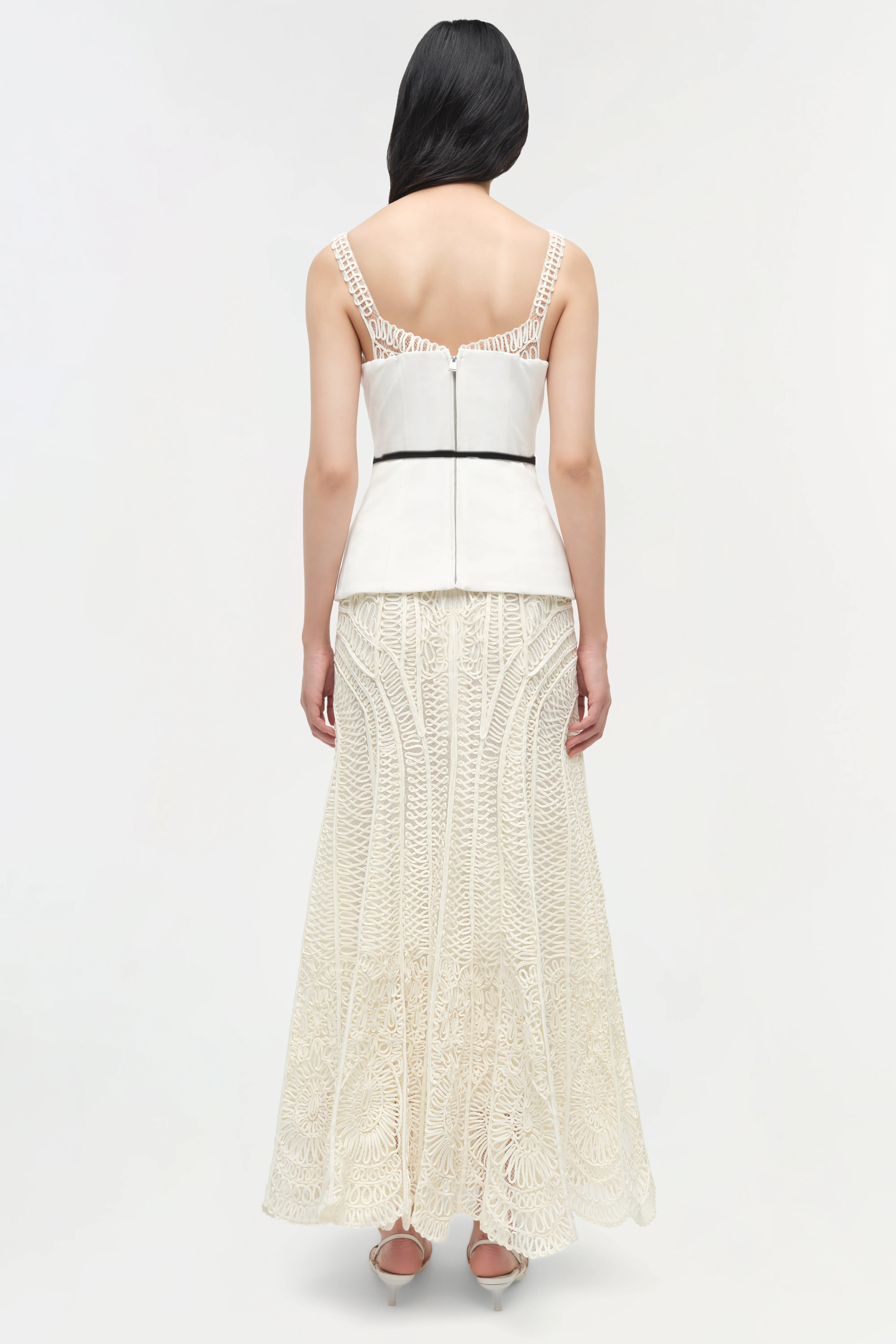 Mckinnon Guipure Midi Dress - Image 5