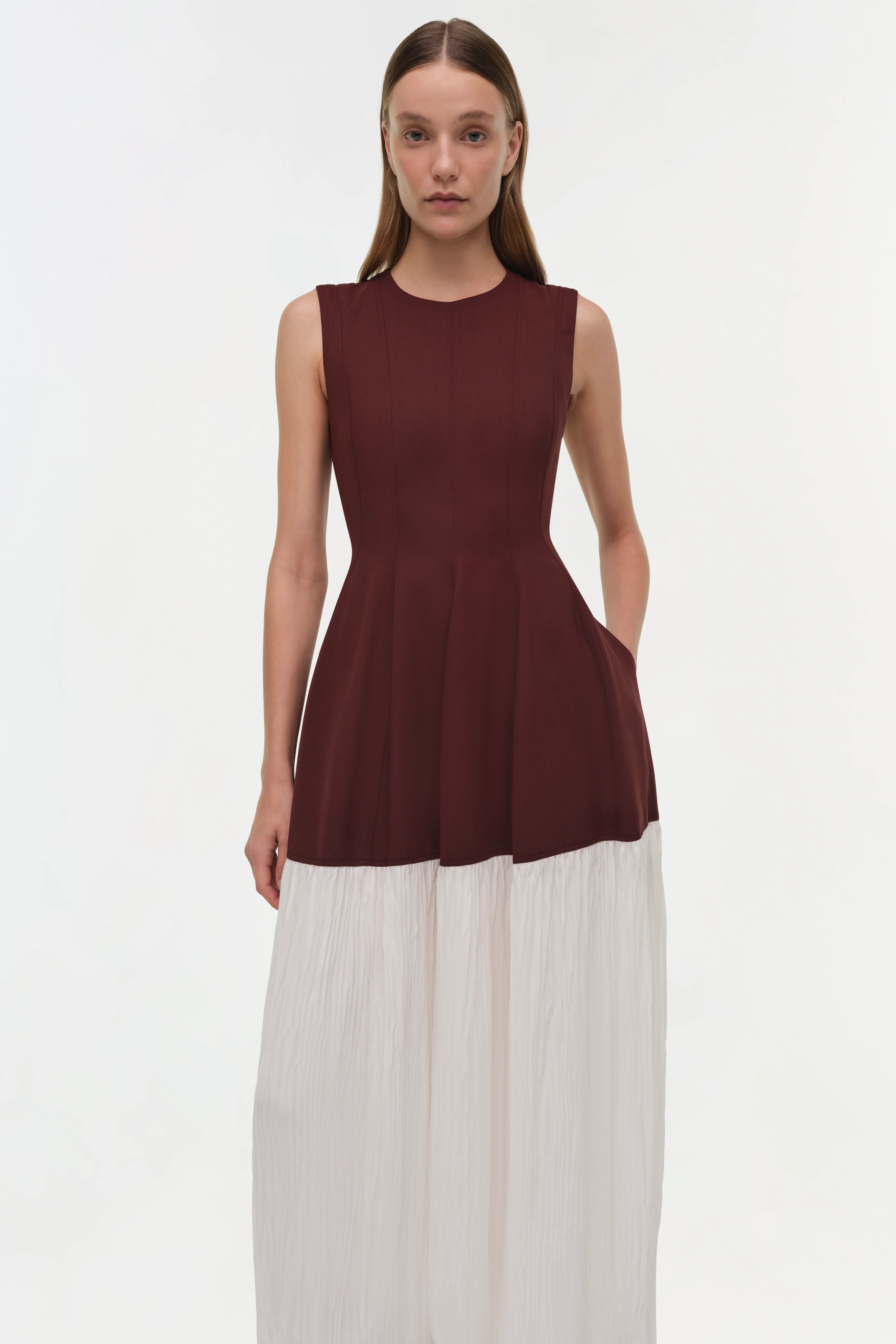 Raleigh Pleated Midi Dress - Image 5