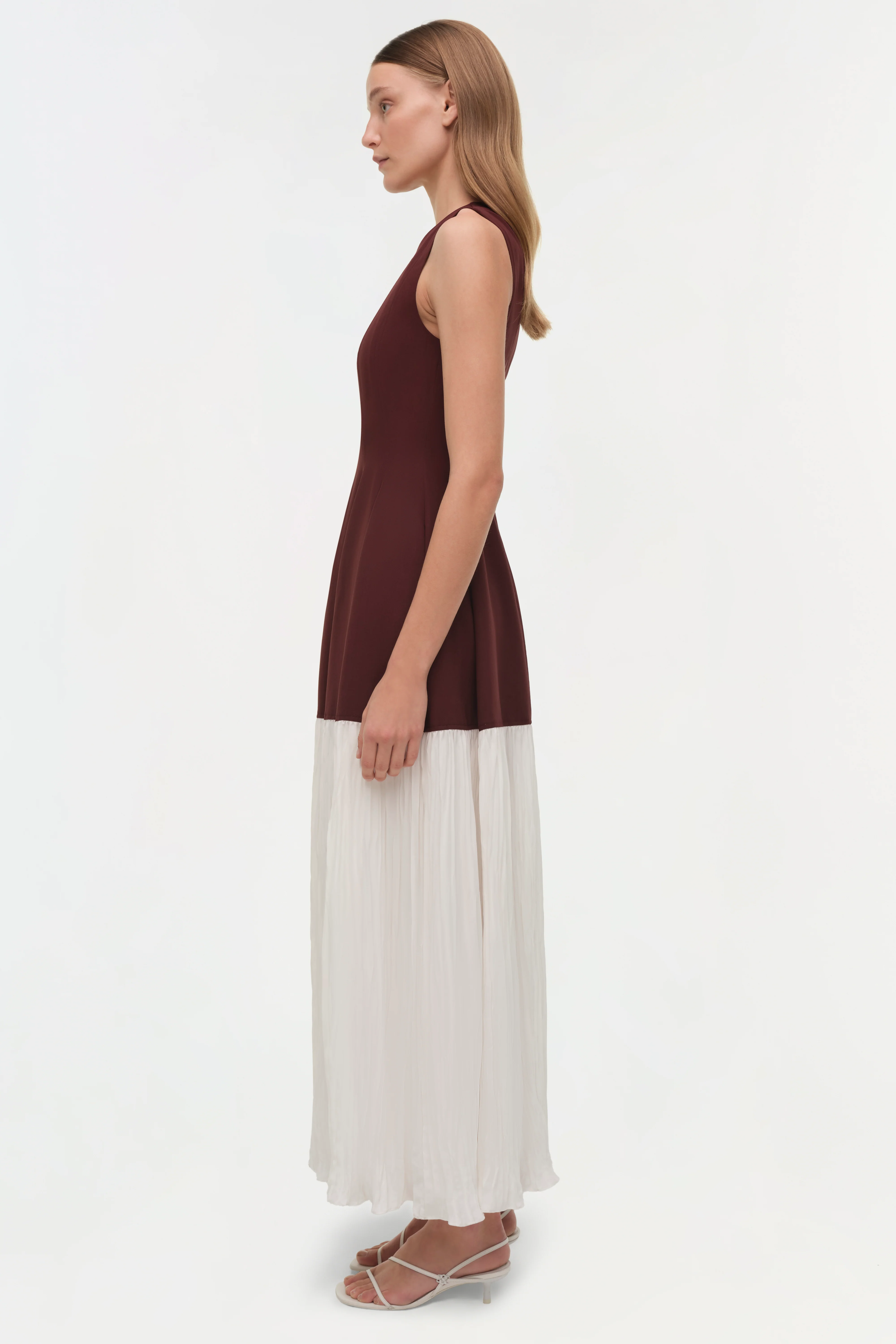 Raleigh Pleated Midi Dress - Image 6