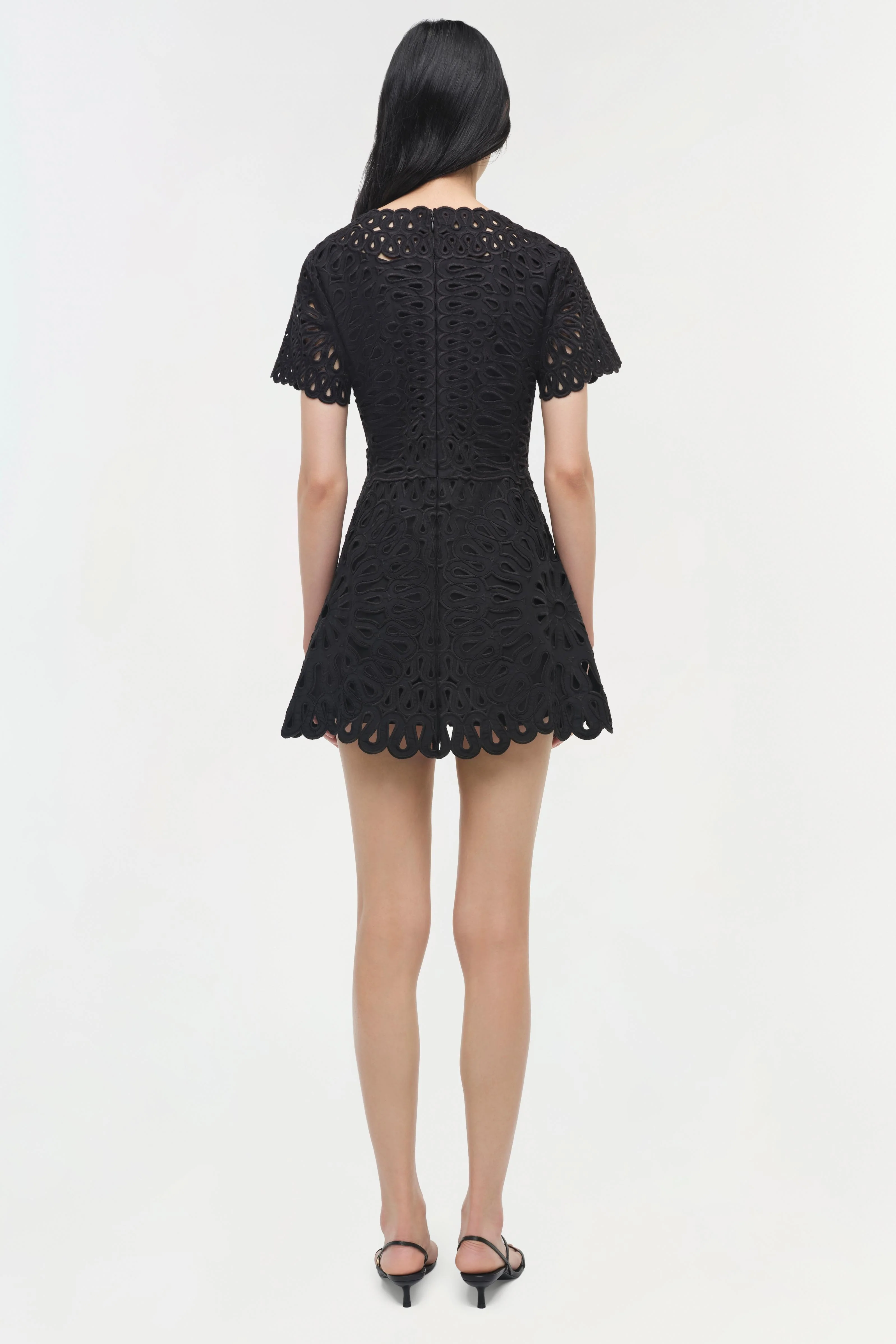 Emrys Embroidered Mini Dress - Image 5