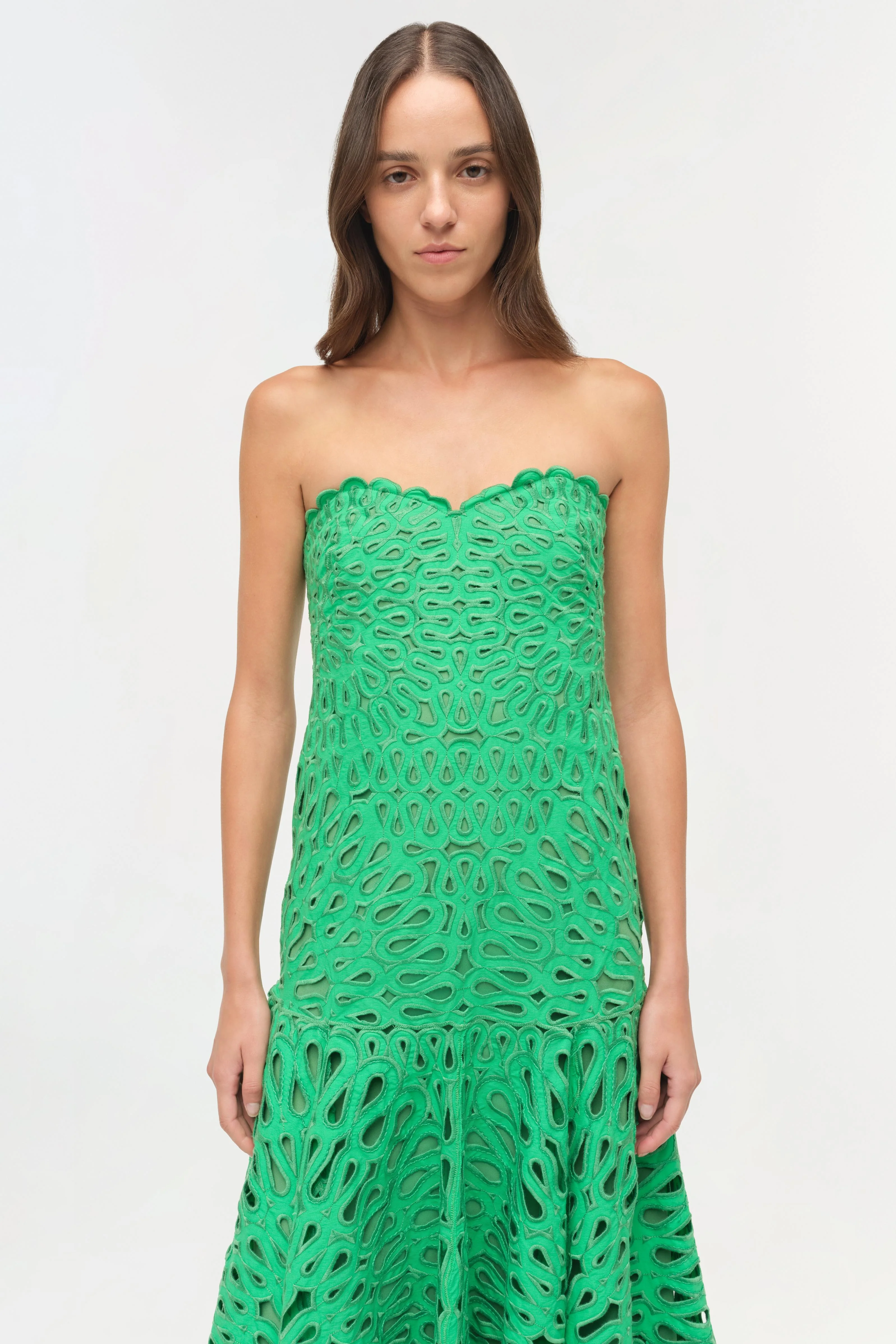 Florence Embroidered Midi Dress - Image 3