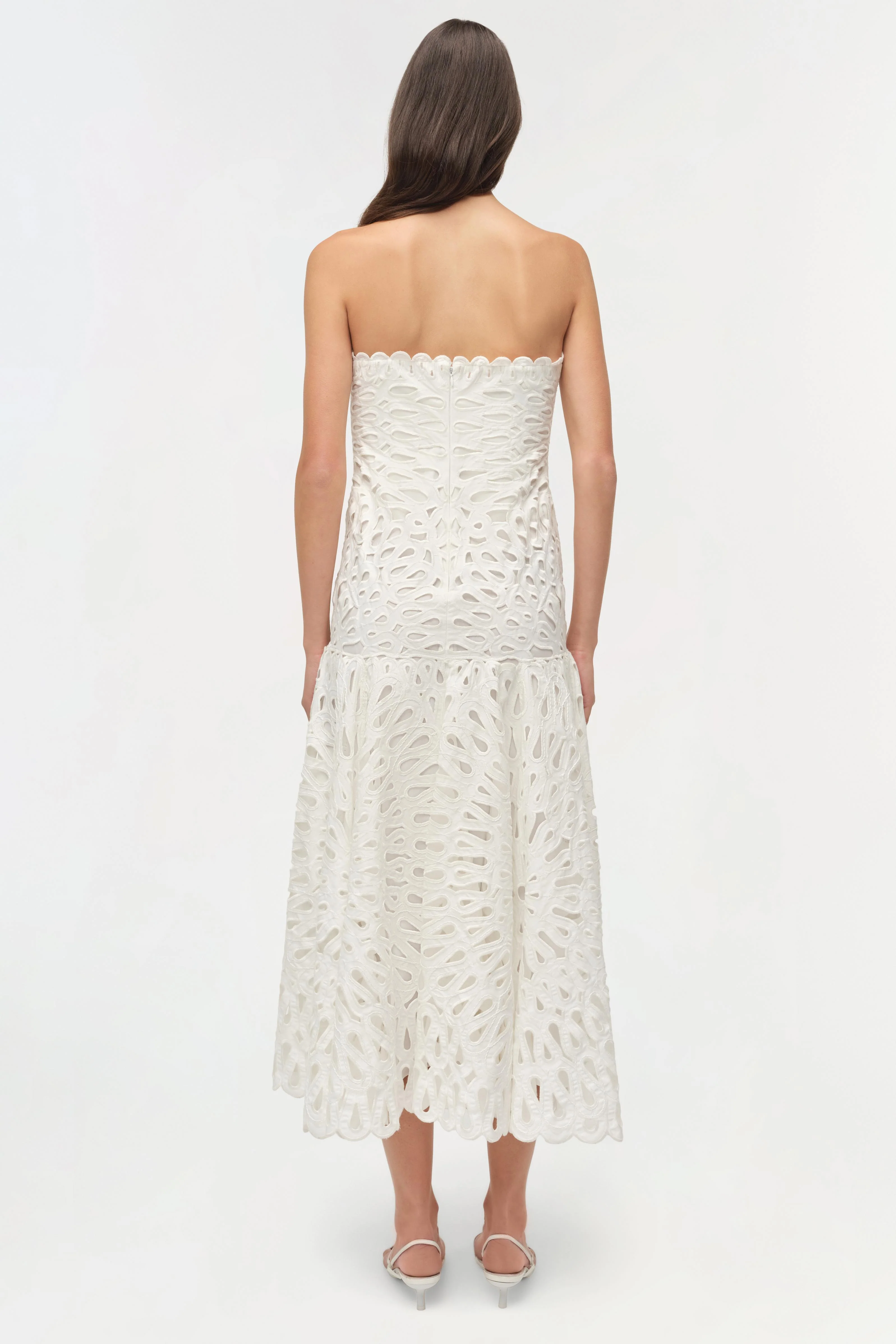 Florence Embroidered Midi Dress - Image 5