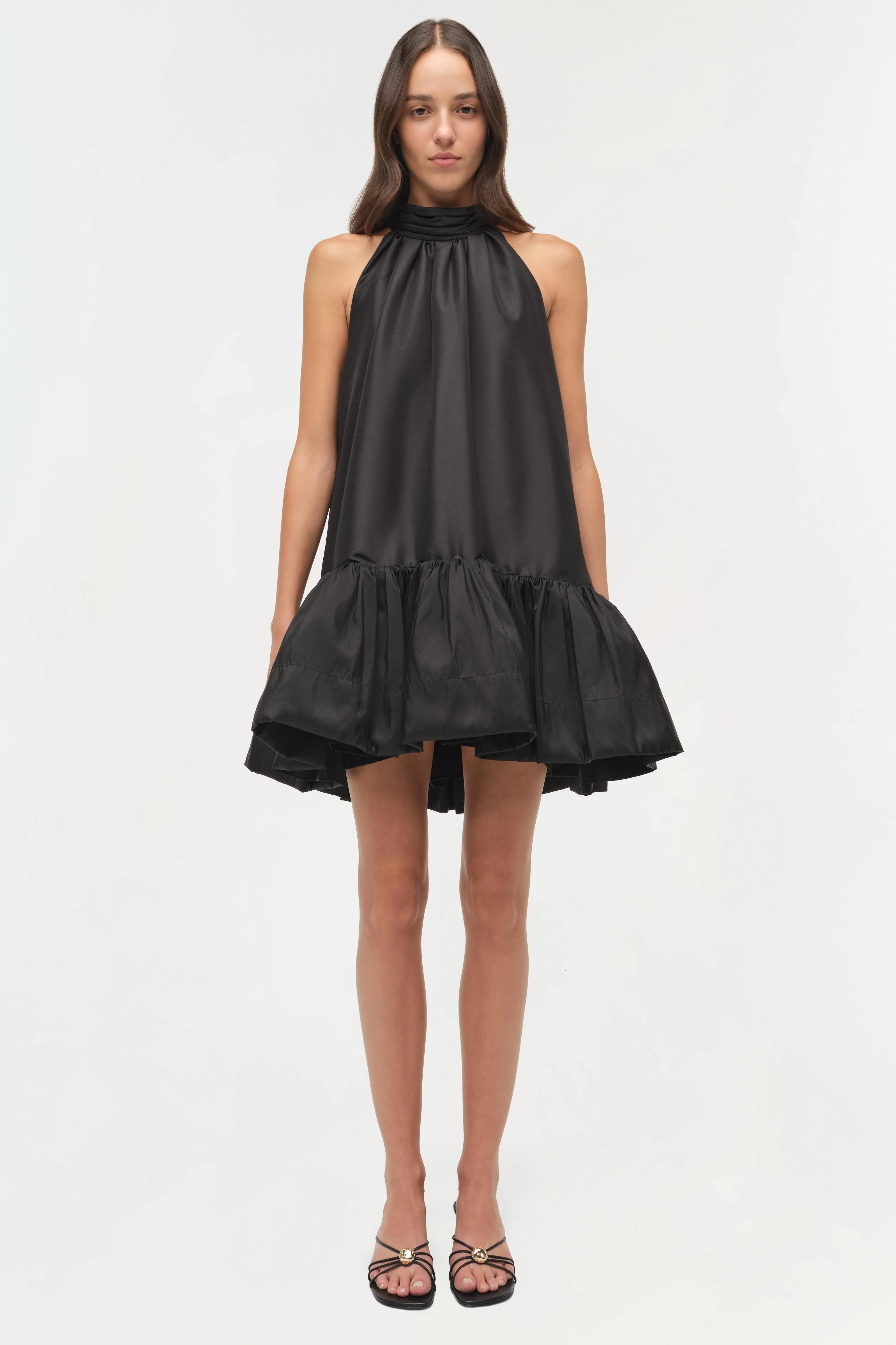 Hope Taffeta Bow Tie Mini Dress - Image 2