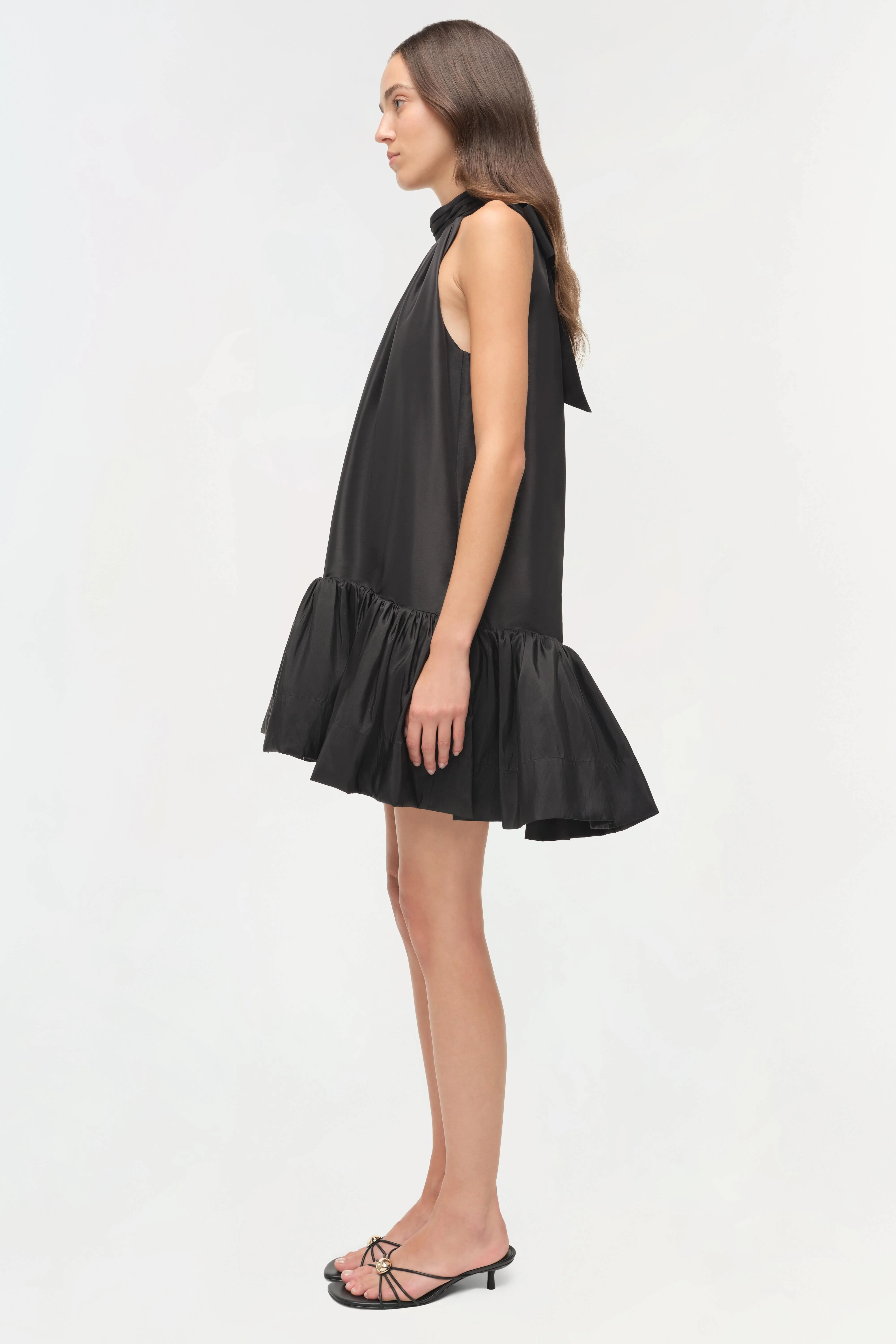 Hope Taffeta Bow Tie Mini Dress - Image 5