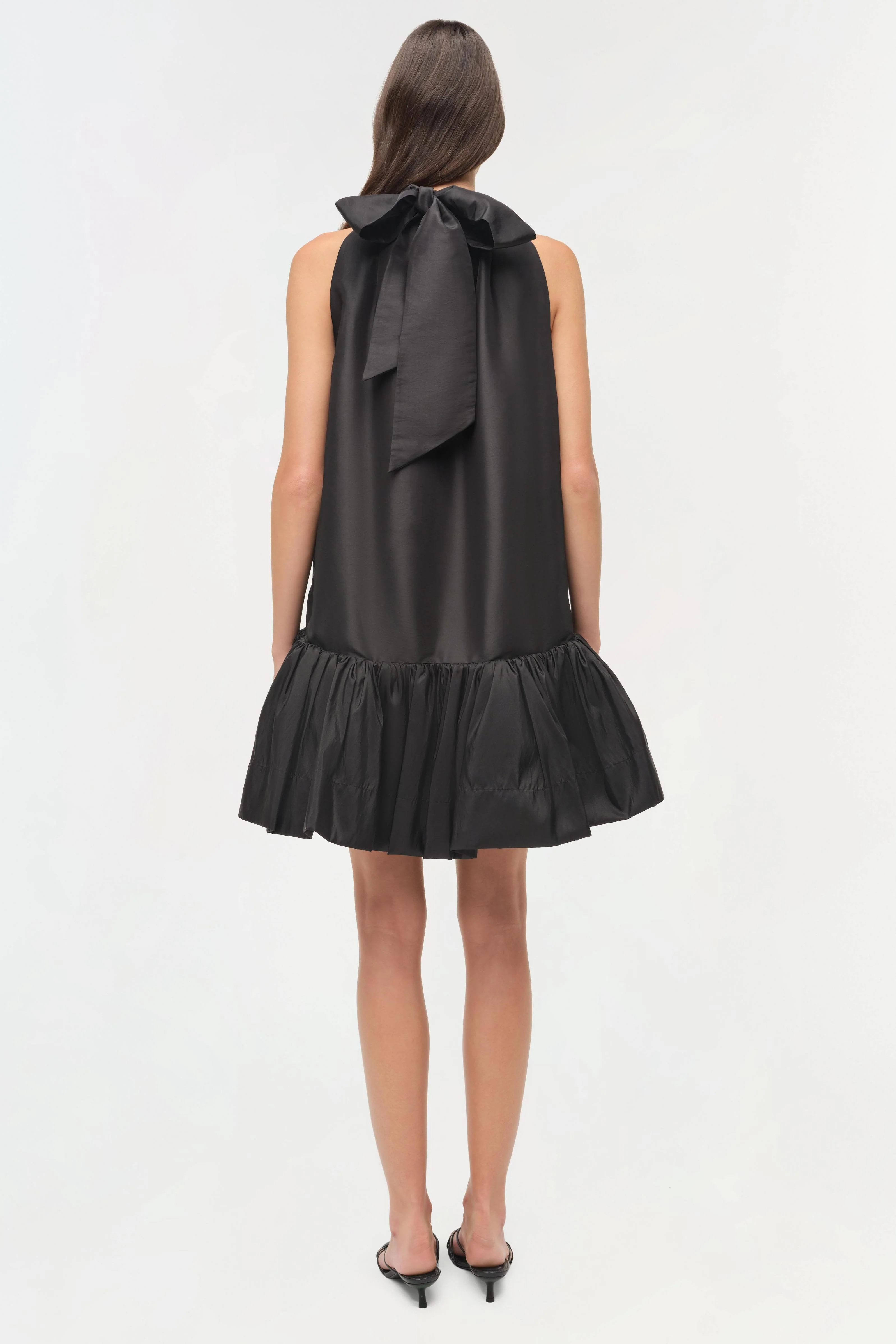 Hope Taffeta Bow Tie Mini Dress - Image 6