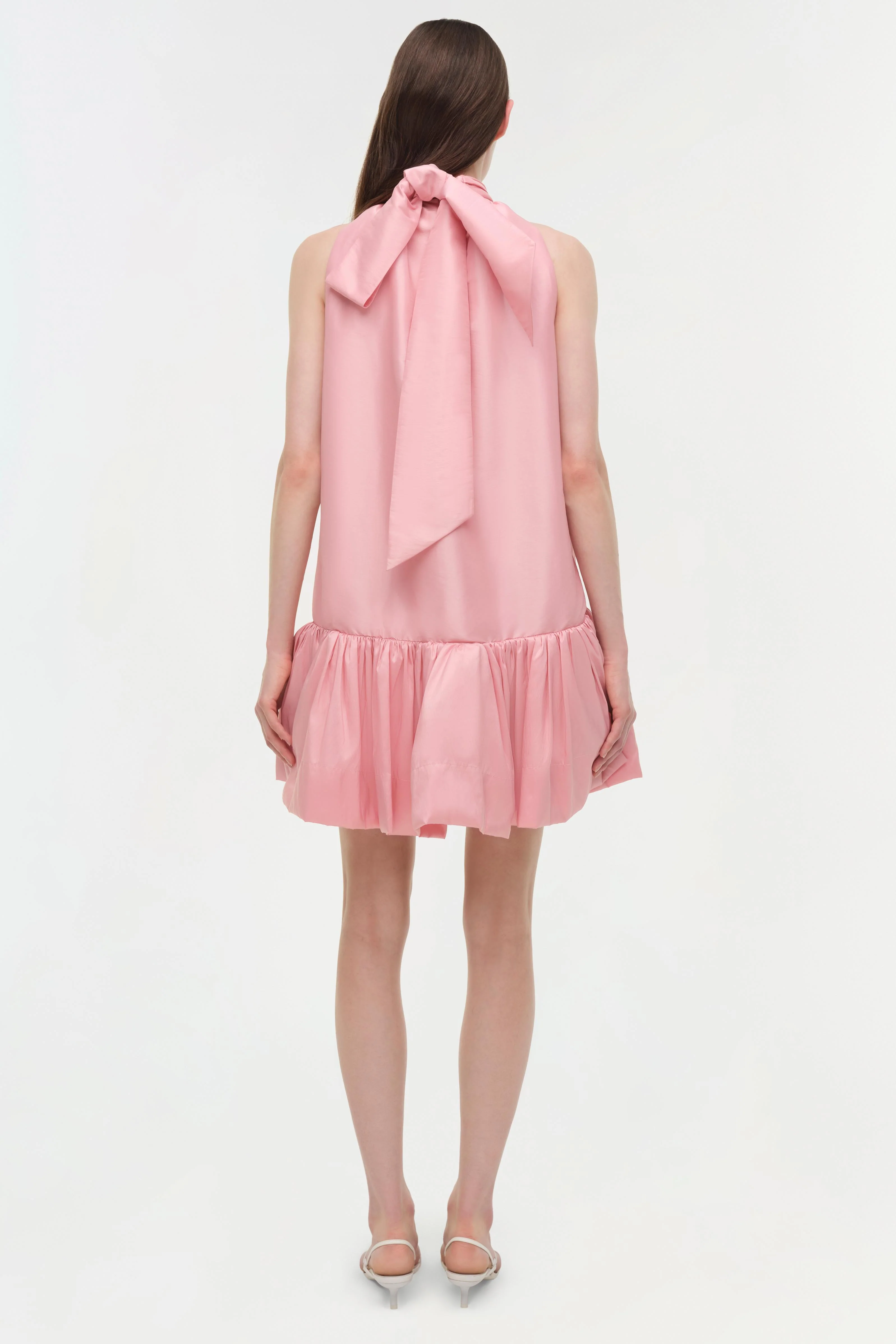 Hope Taffeta Bow Tie Mini Dress - Image 5
