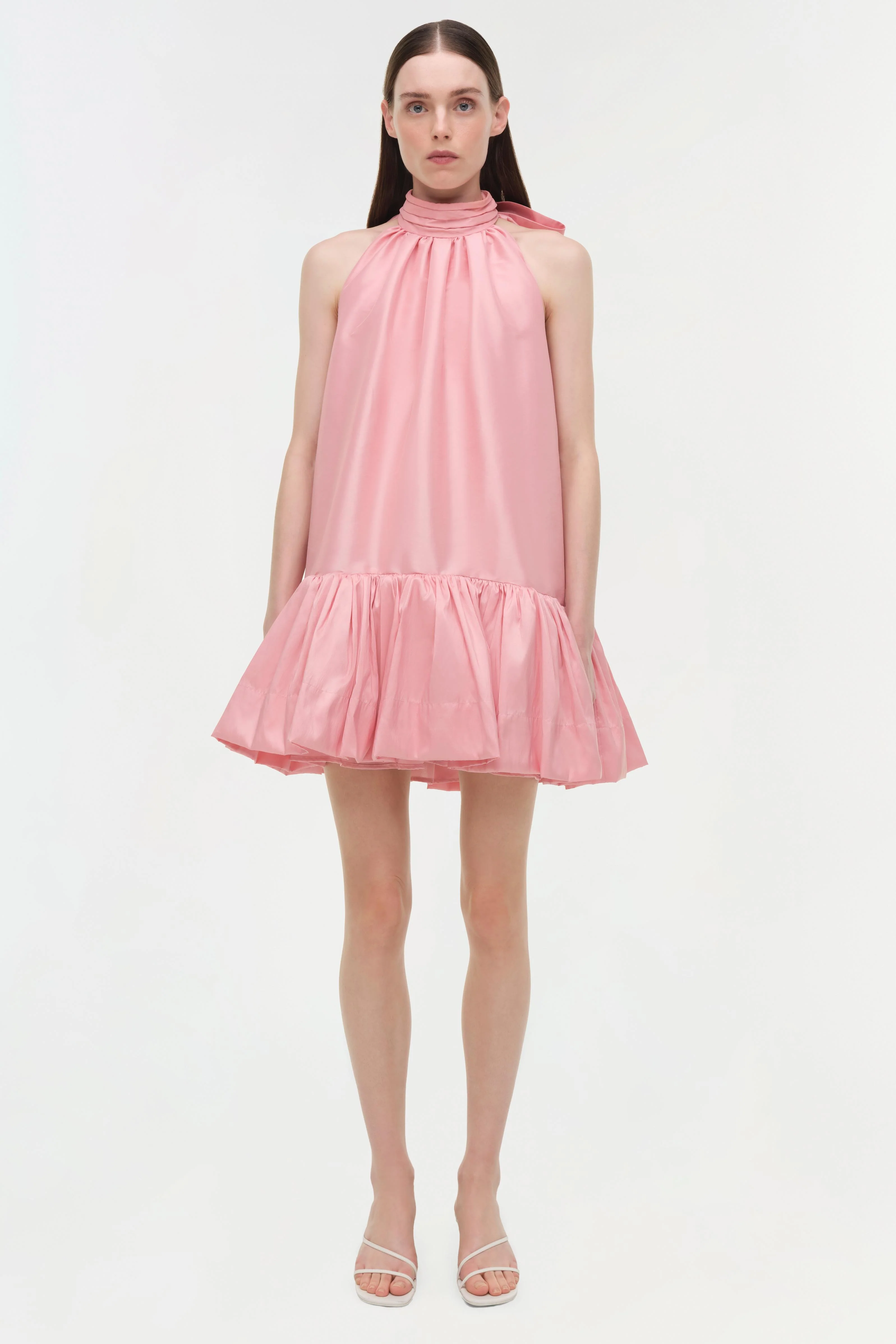 Hope Taffeta Bow Tie Mini Dress - Image 6