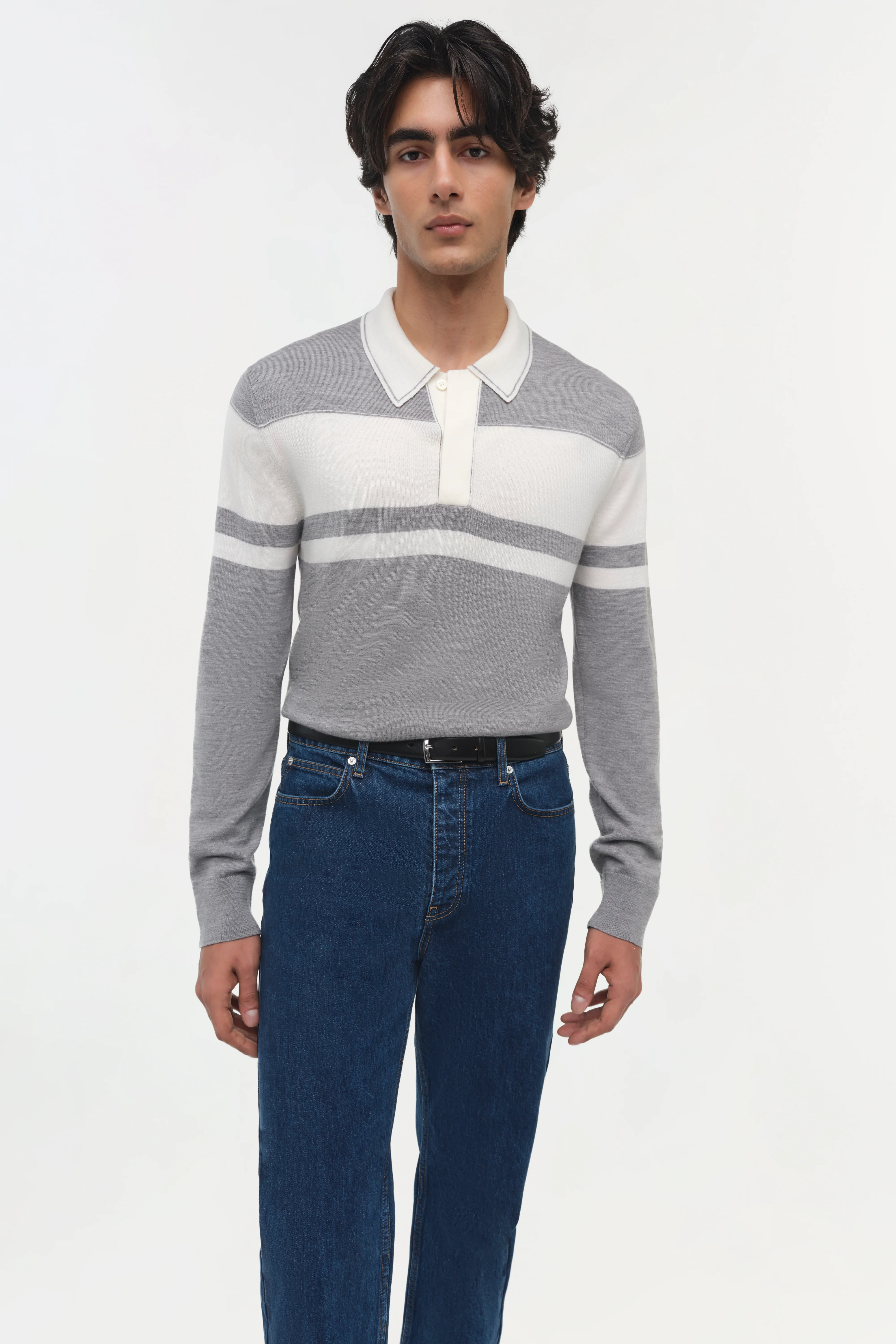 Louis Wool Stripe Sweater - Image 4