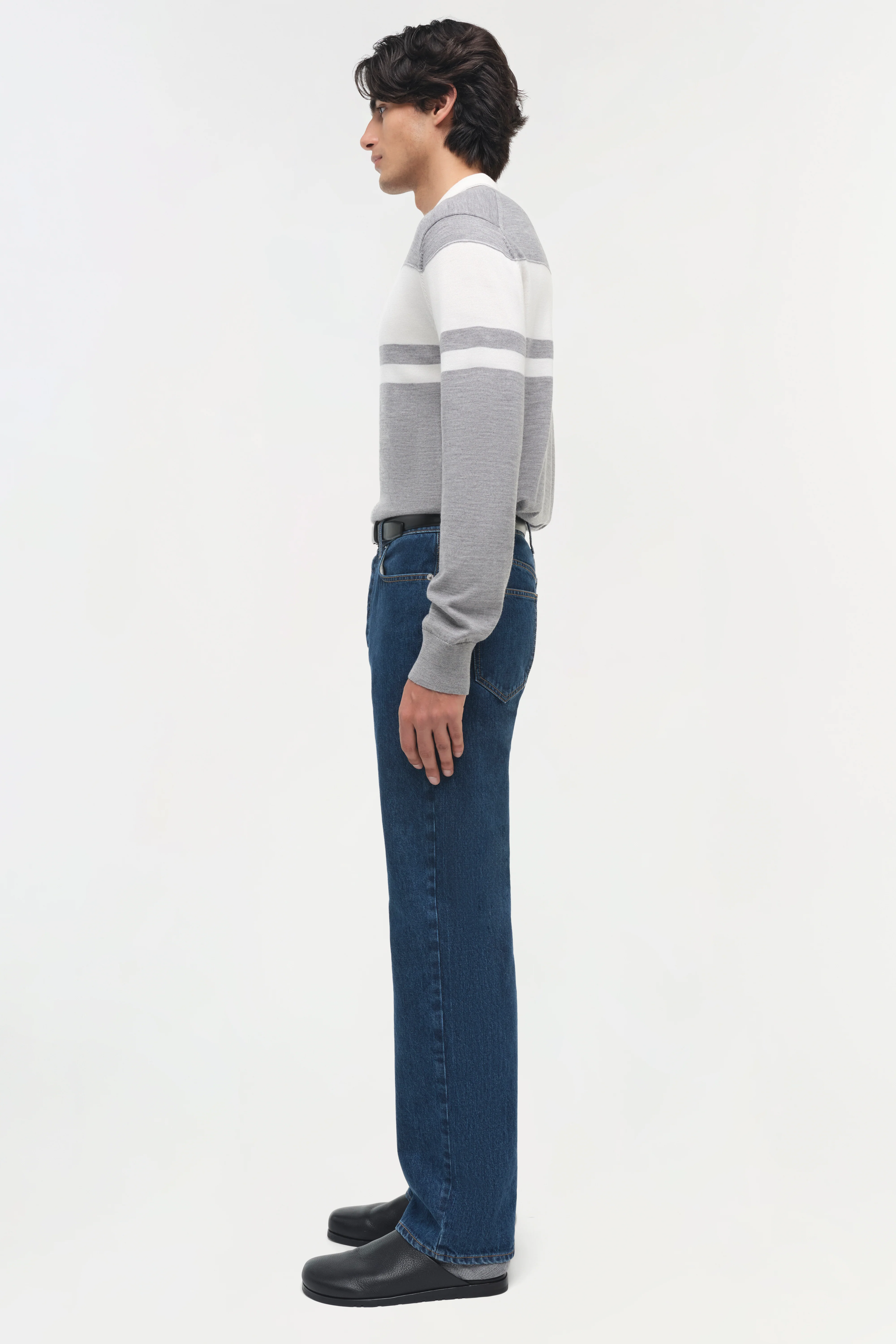 Louis Wool Stripe Sweater - Image 5