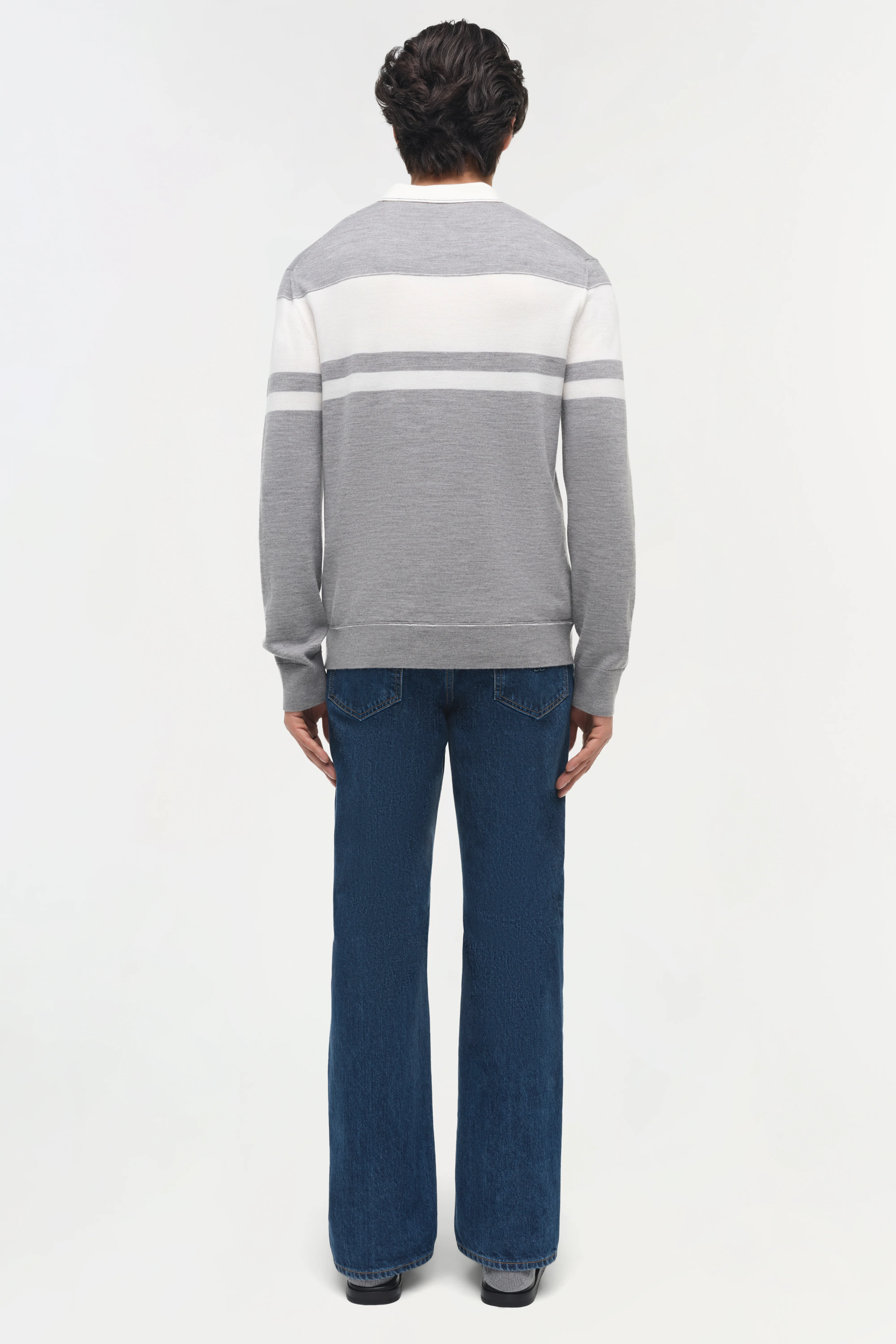 Louis Wool Stripe Sweater - Image 6
