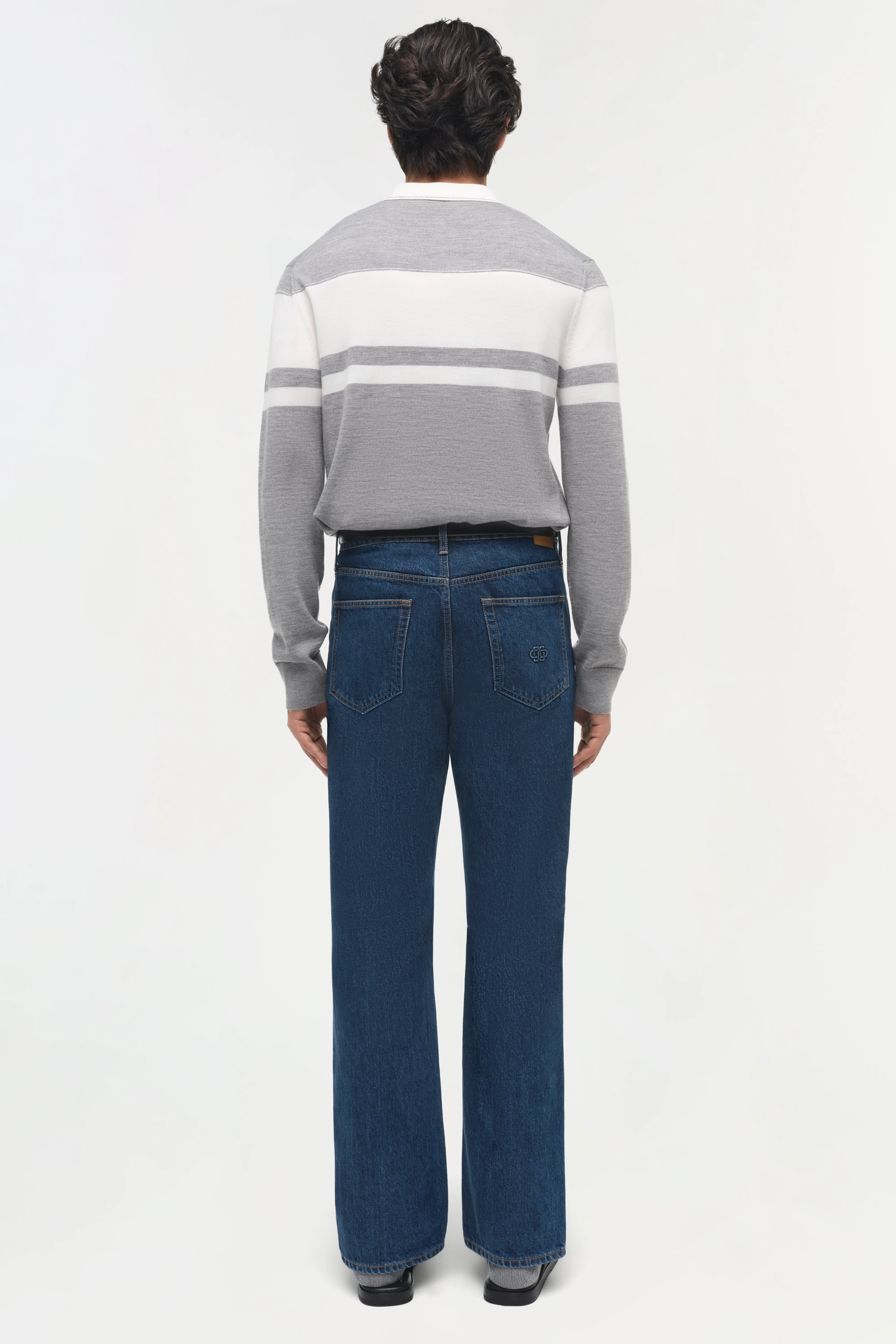 Louis Wool Stripe Sweater - Image 7