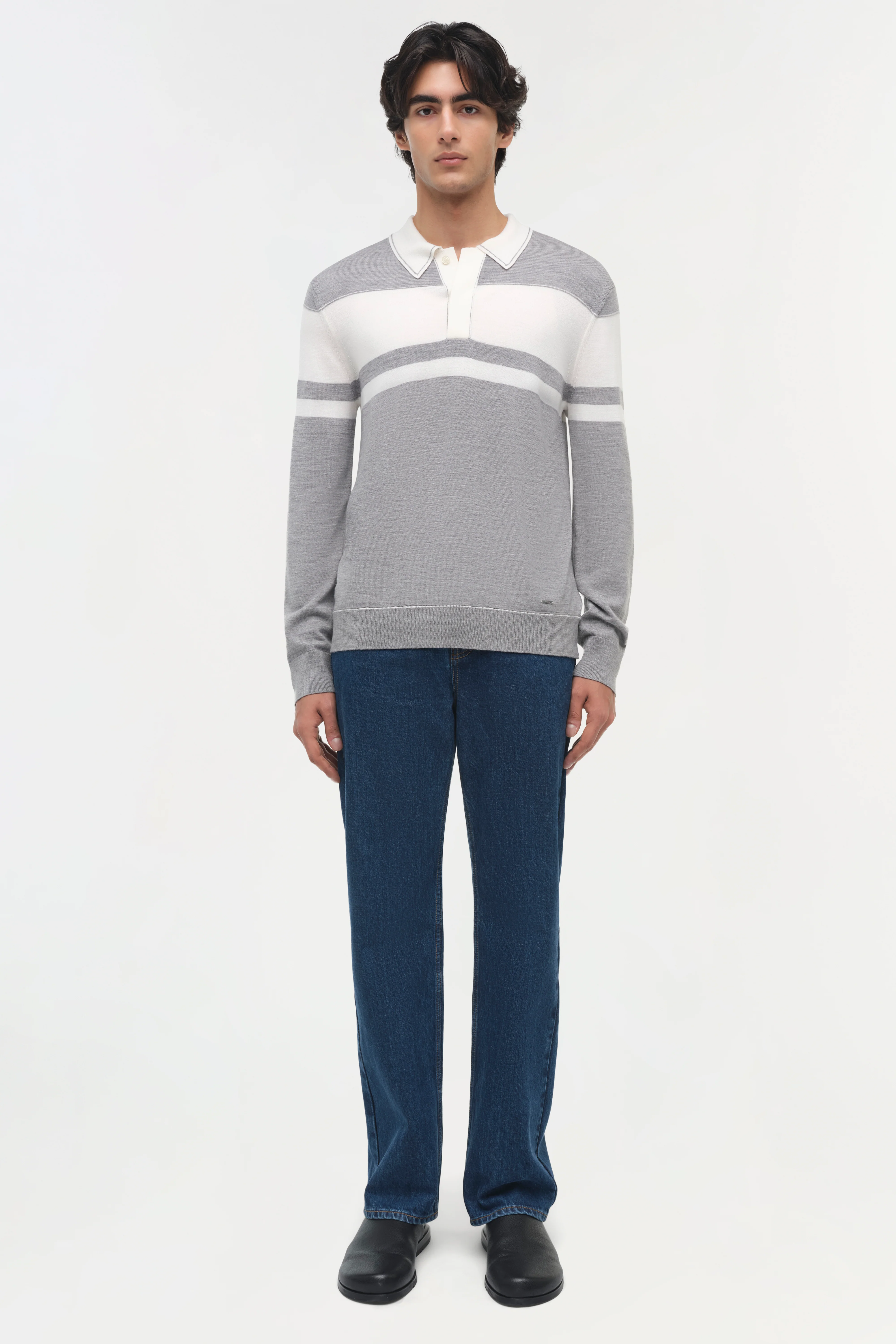 Louis Wool Stripe Sweater - Image 8