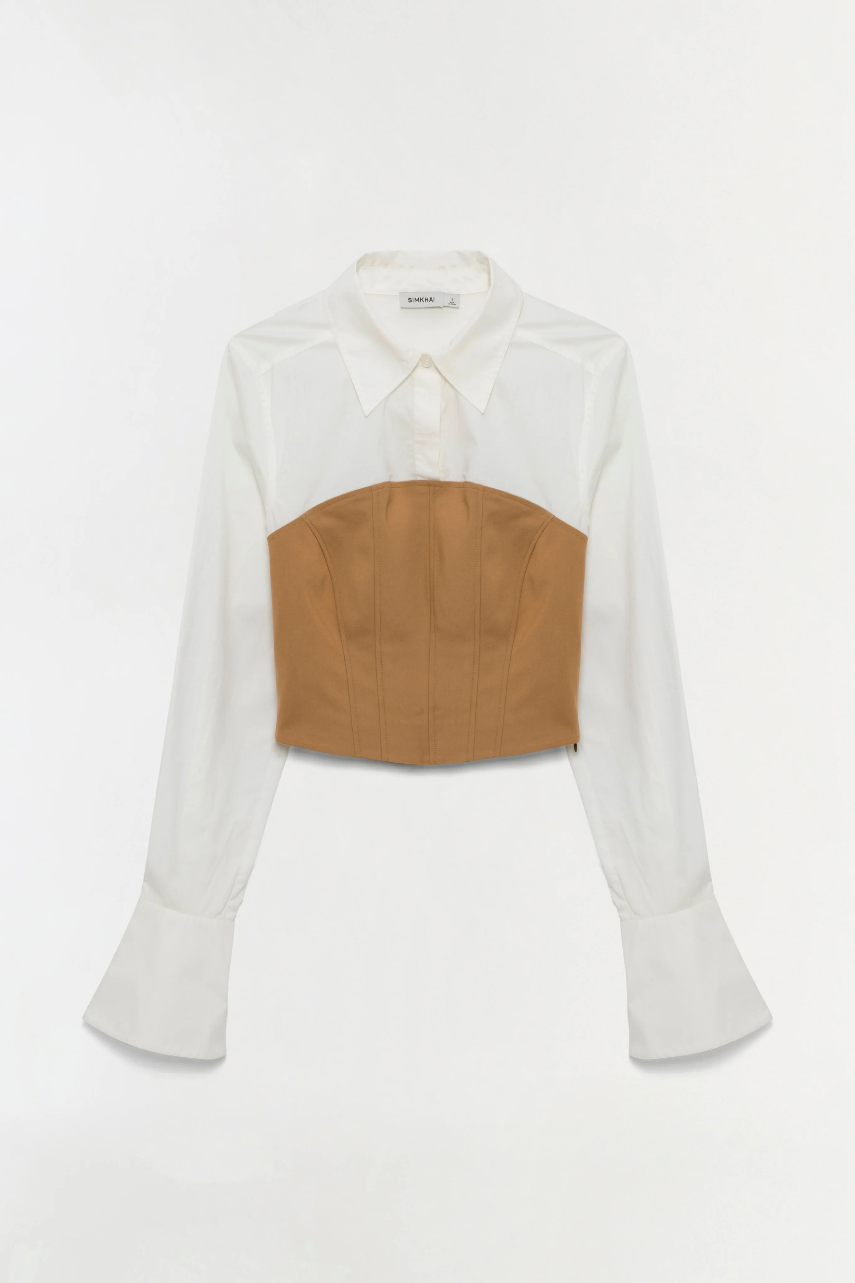 Lidey Cotton Combo Top