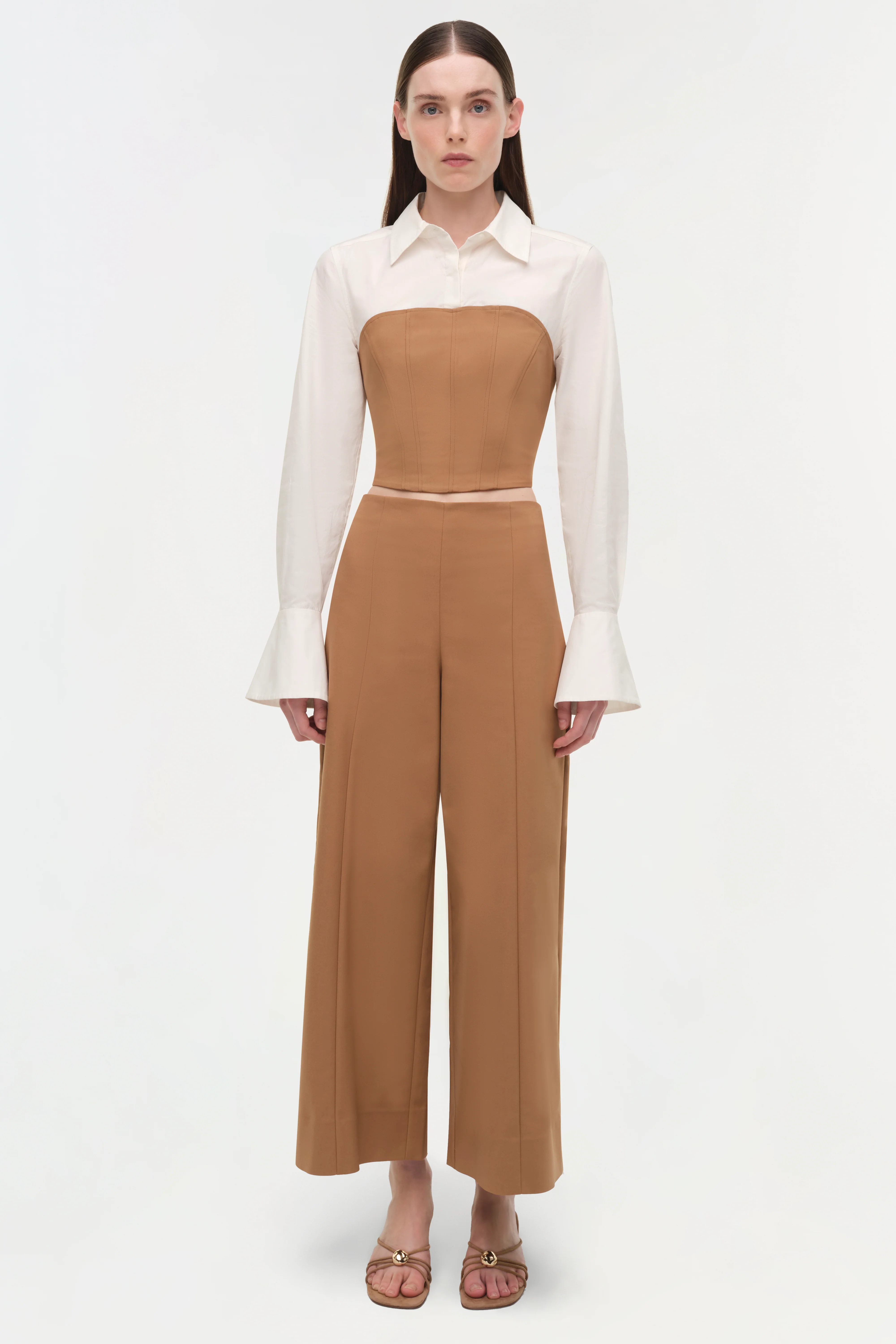 Lidey Cotton Combo Top - Image 6