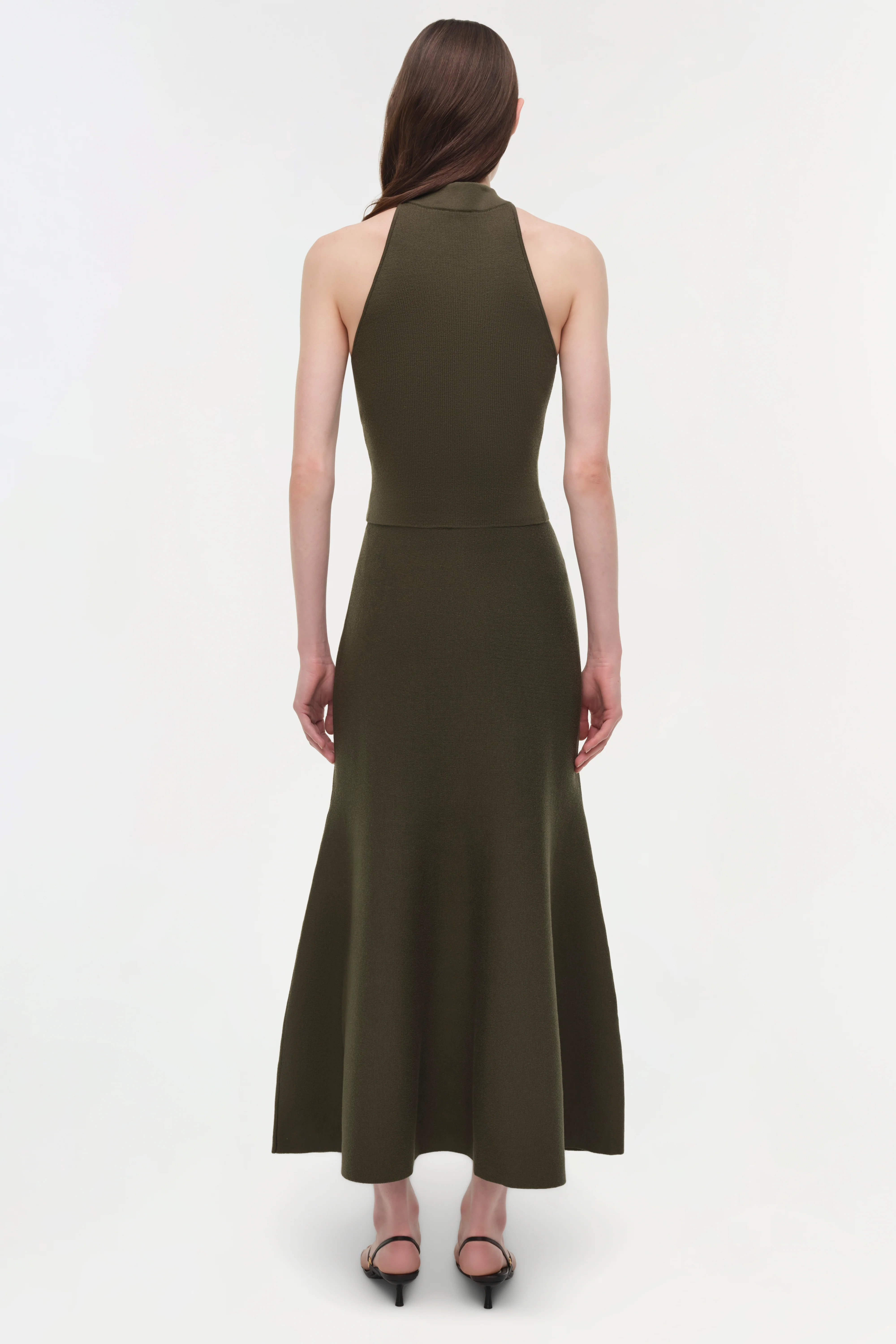 Layne Wool Midi Skirt - Image 5