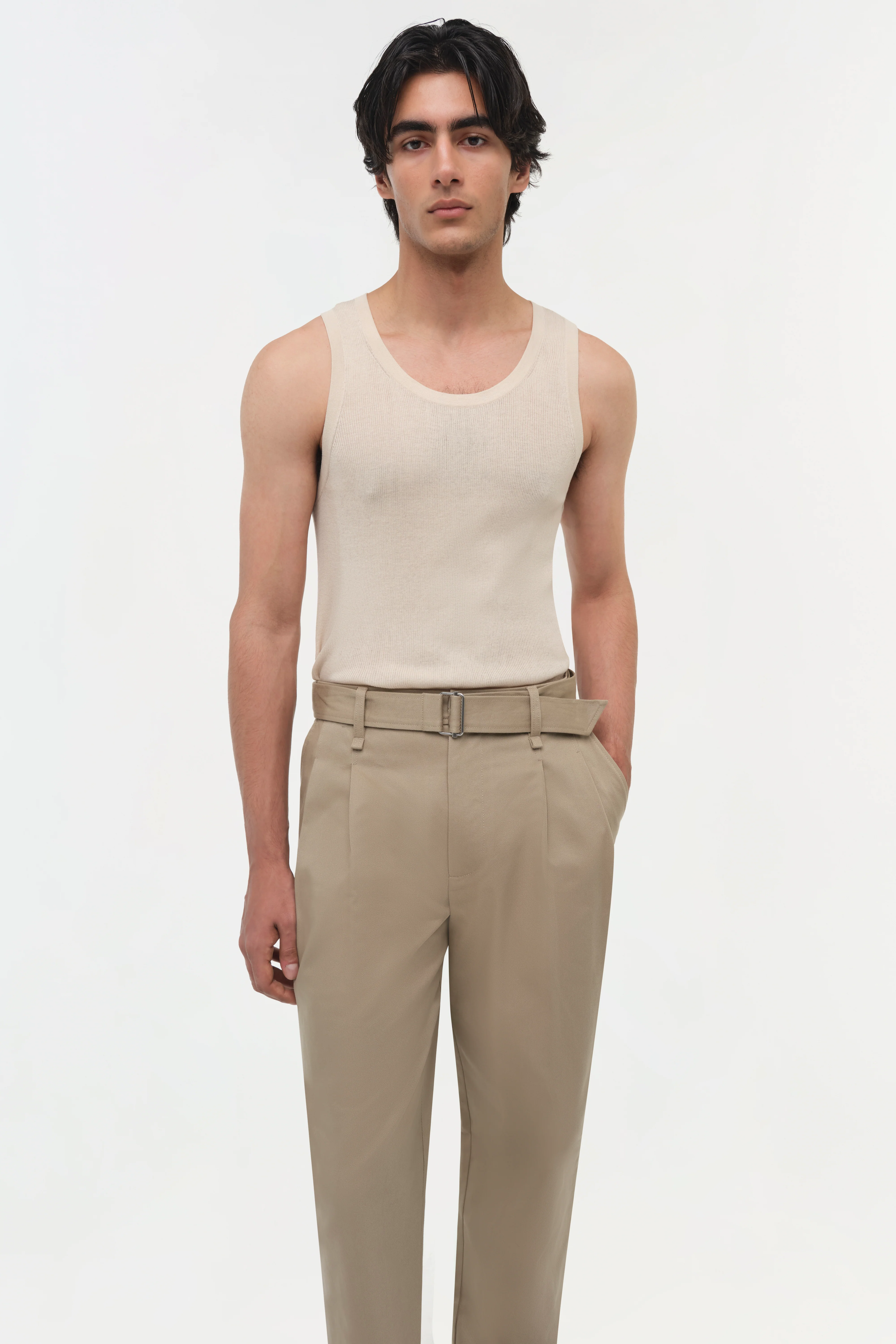 Kent Twill Pleated Pants - Image 4
