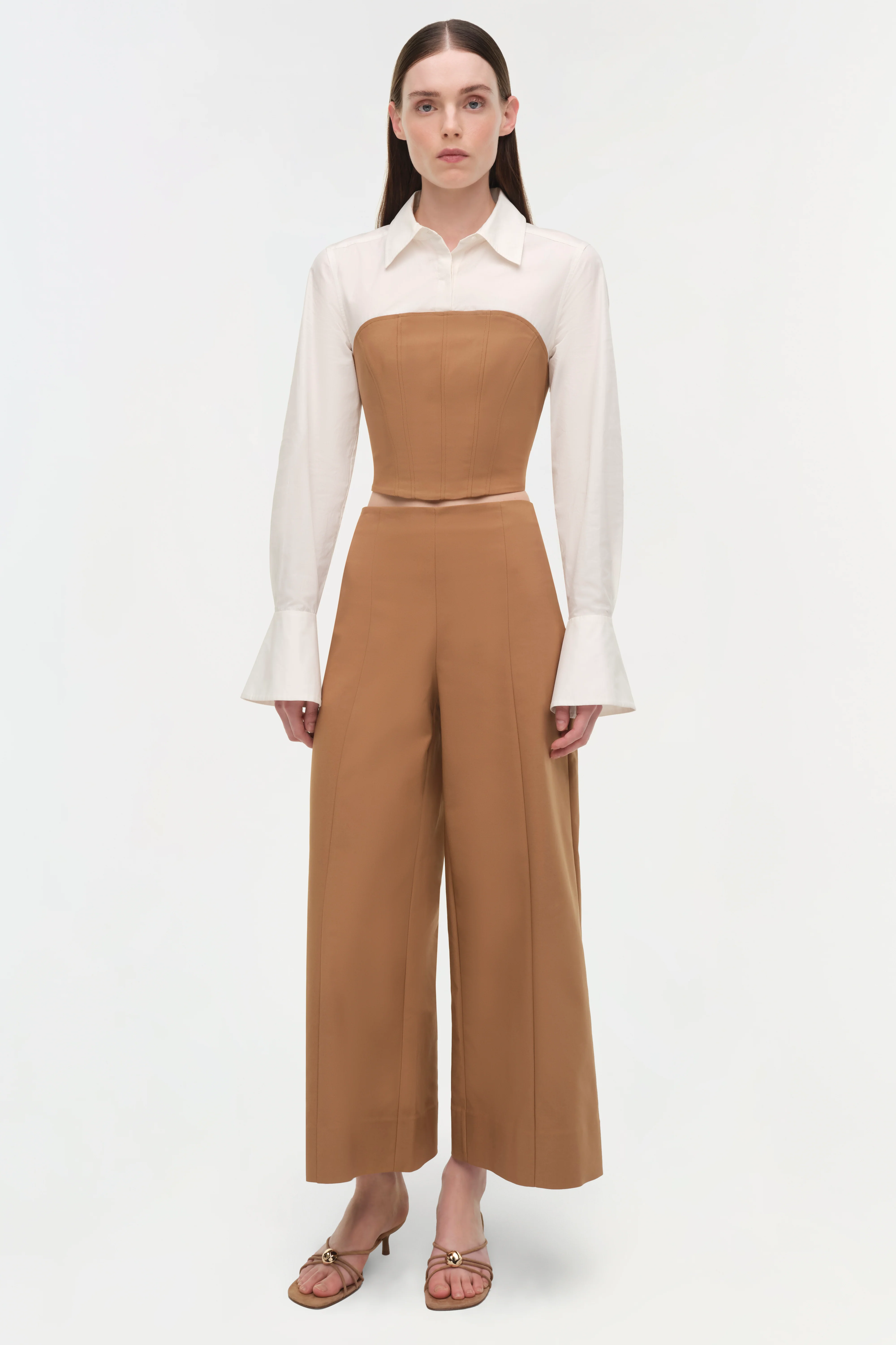 Kallin Cotton Wide Leg Pant - Image 3