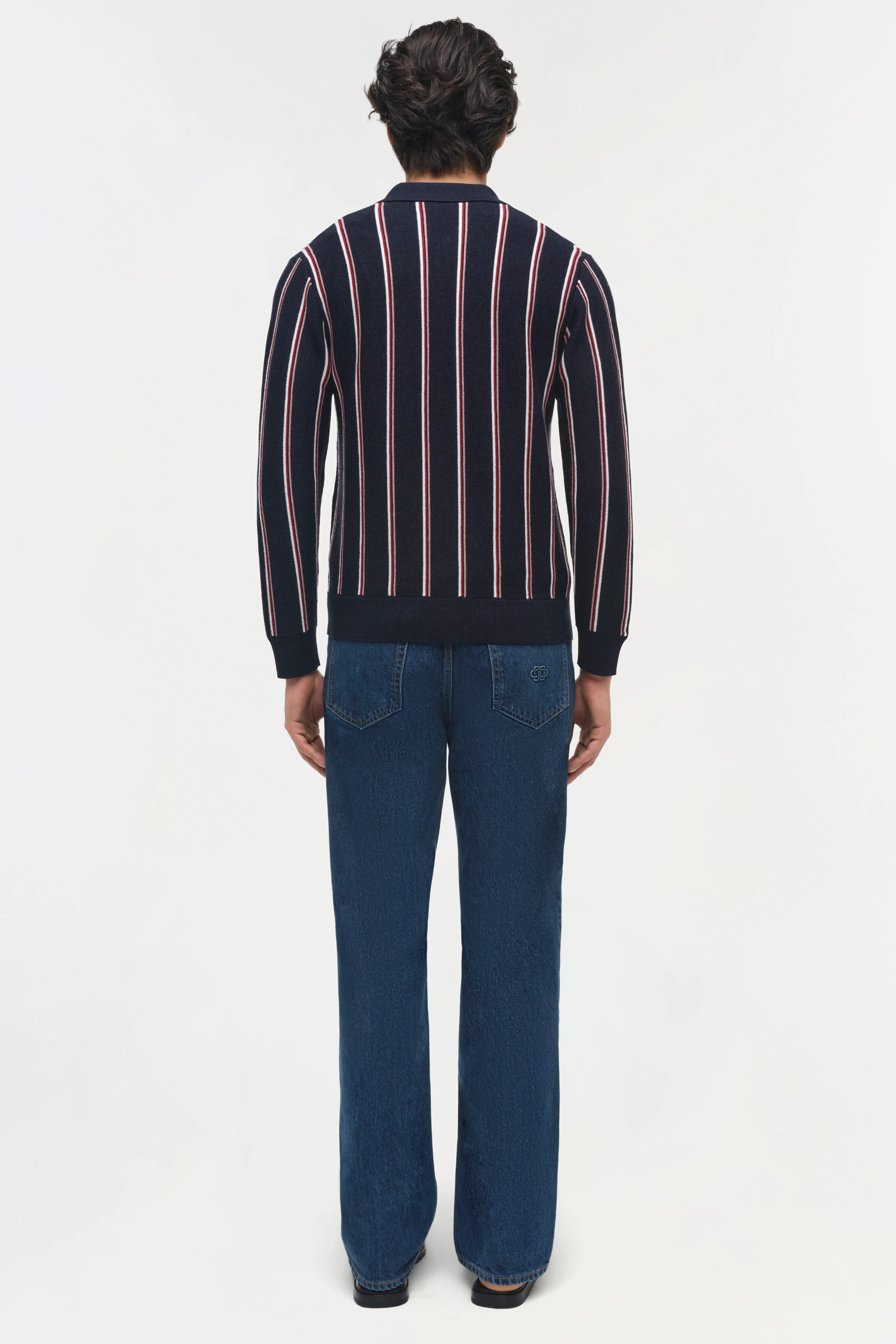 Elio Wool Collared Cardigan - Image 5