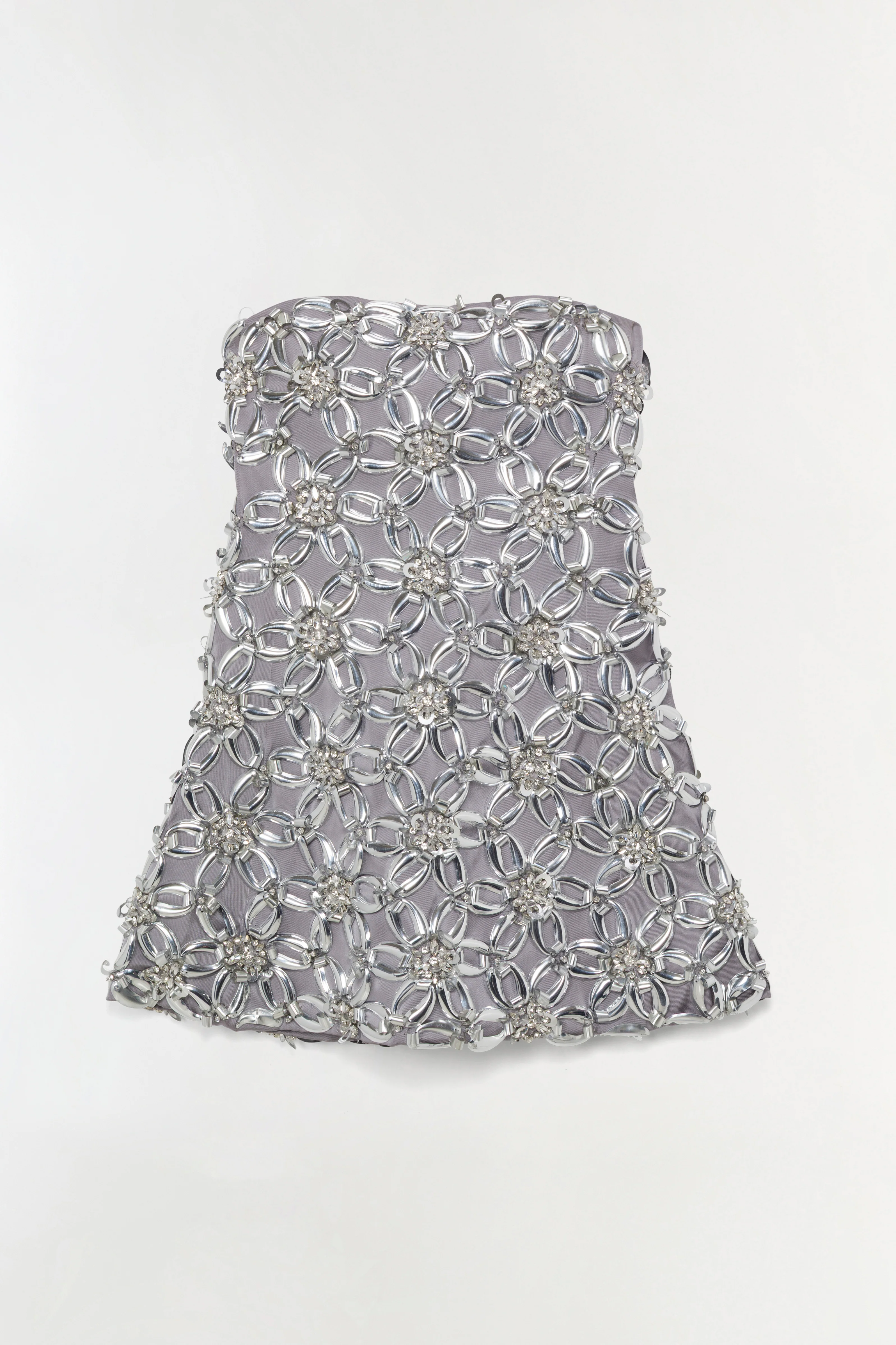 Vandelia Embellished Mini Dress