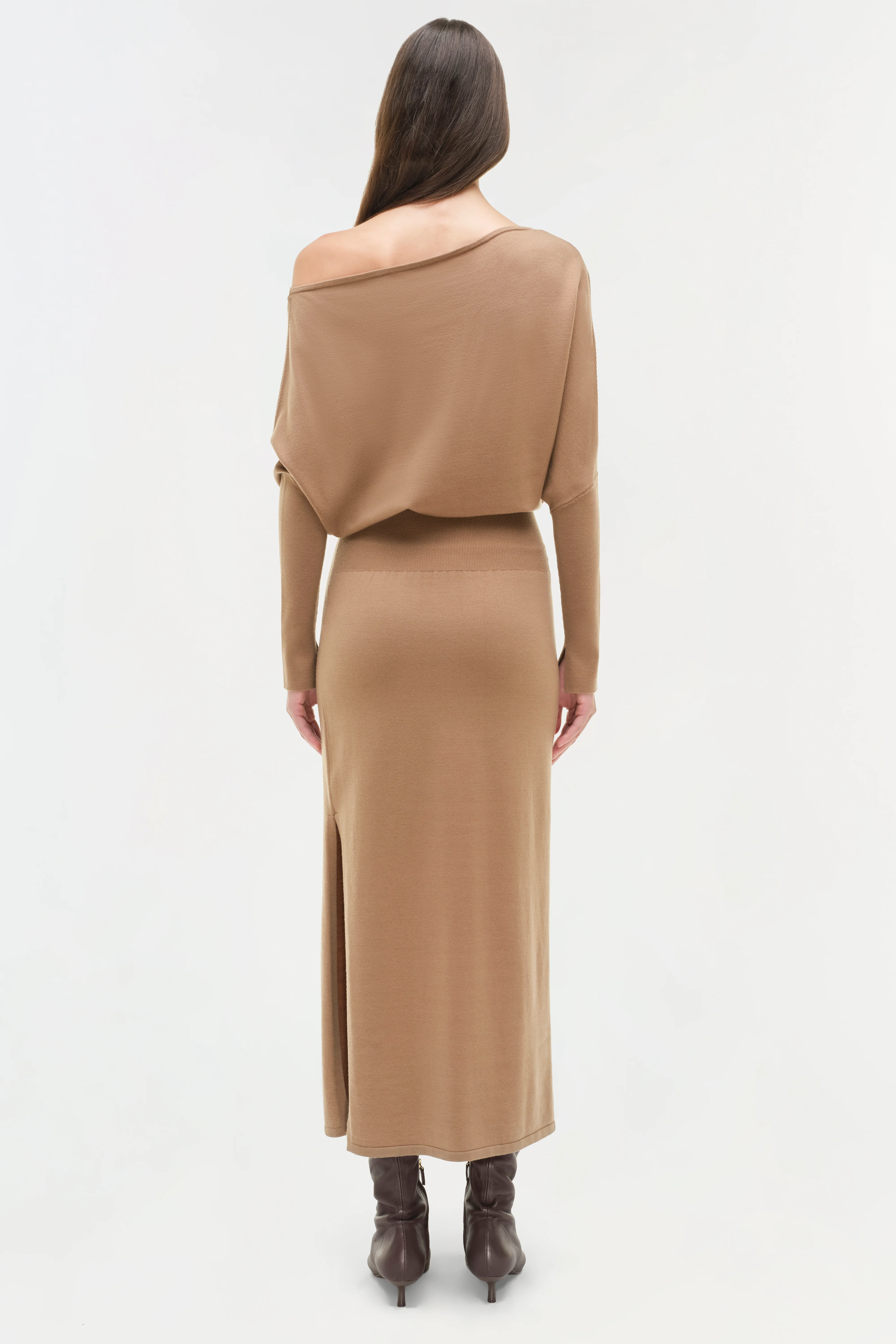 Janese Off Shoulder Midi Dress - Image 5