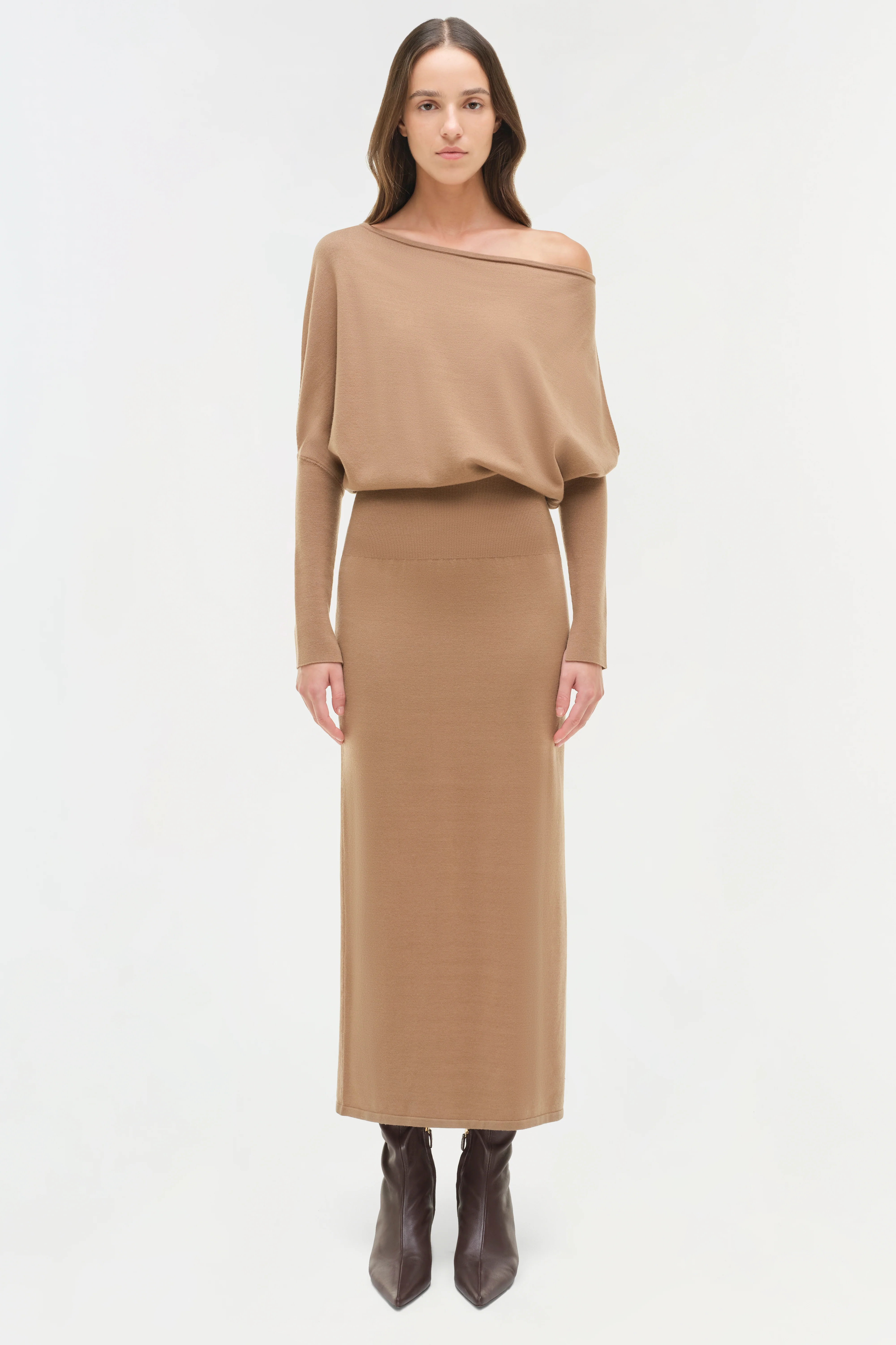 Janese Off Shoulder Midi Dress - Image 6
