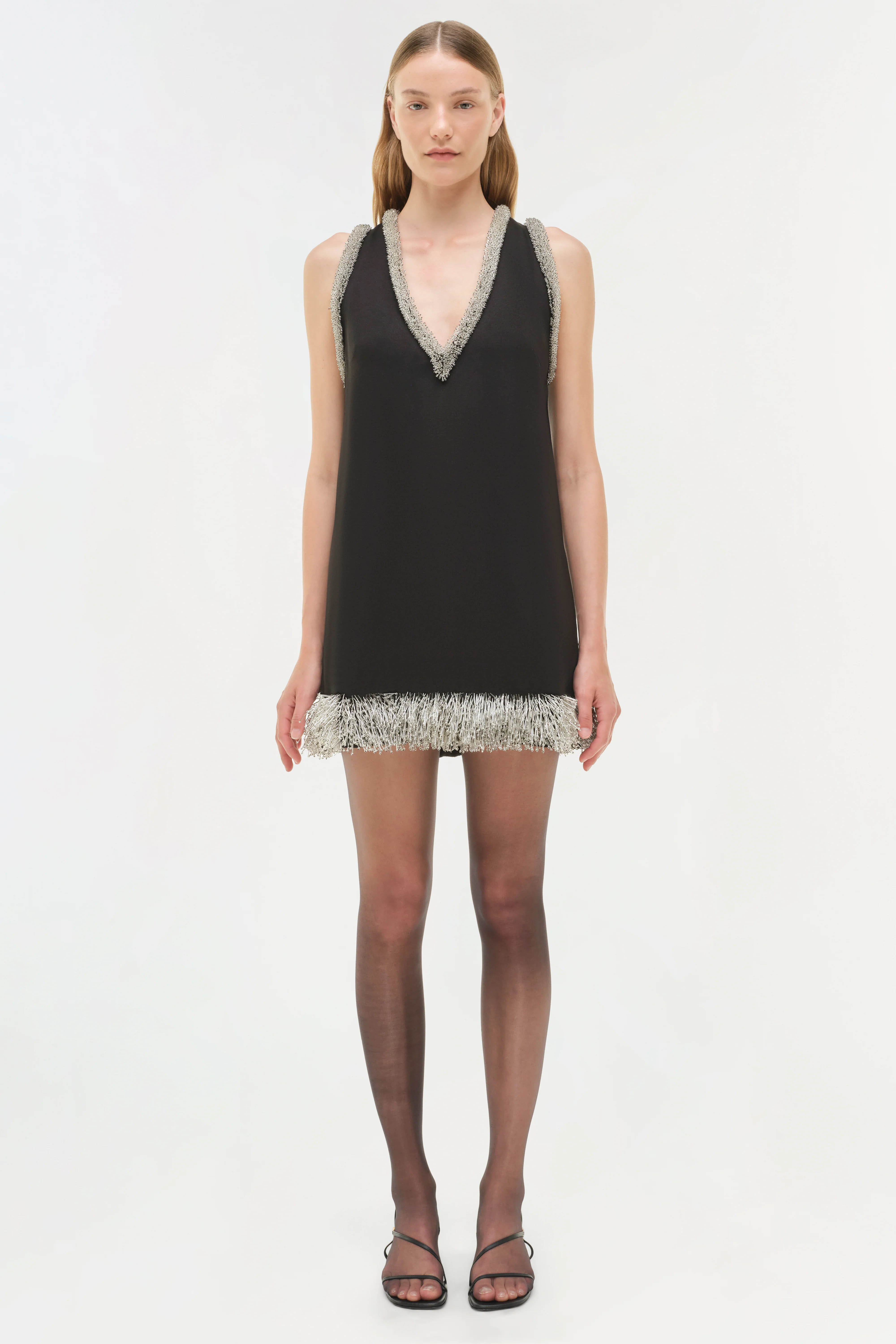 Darcy Embellished Mini Dress - Image 3