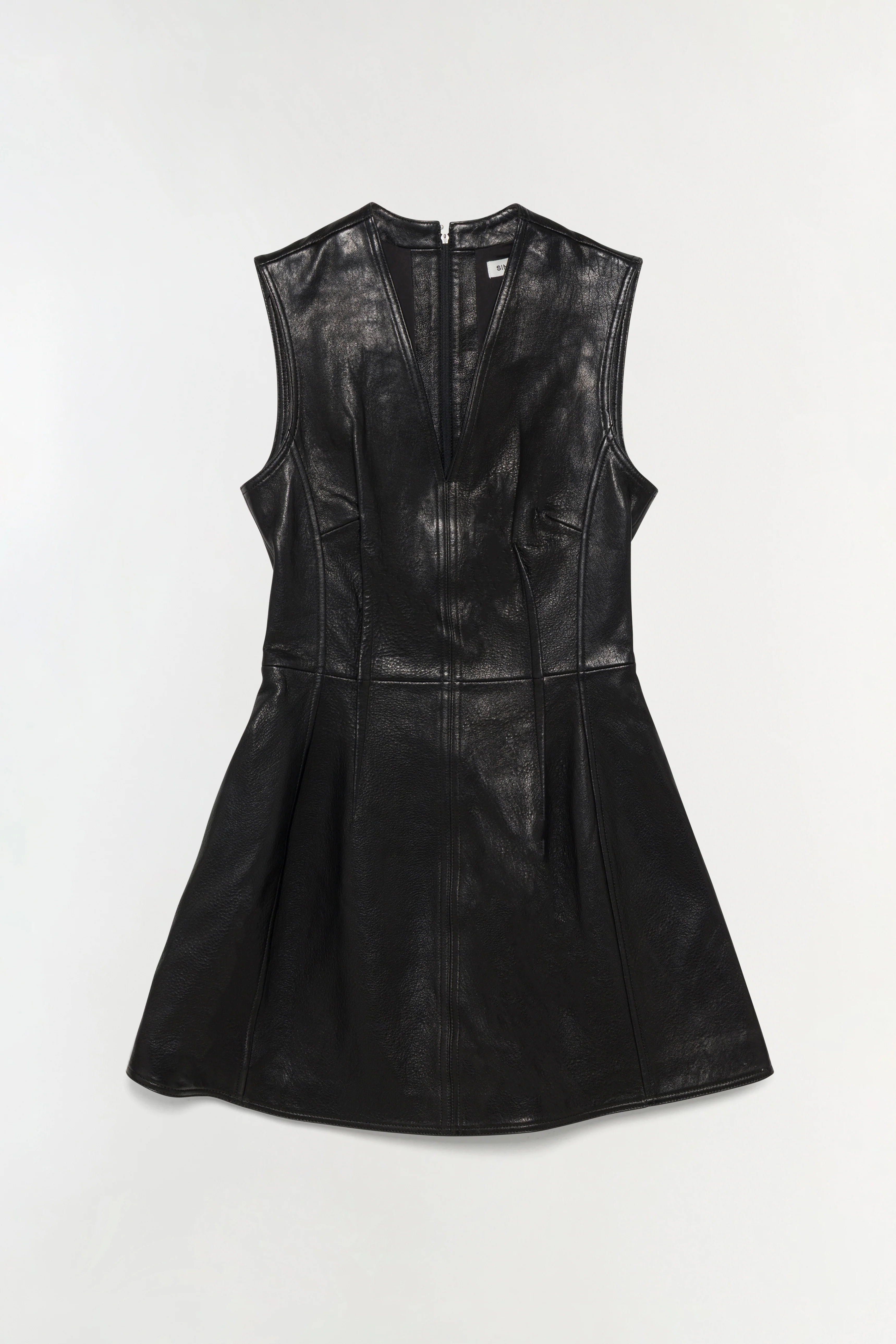 Juliette Leather Mini Dress