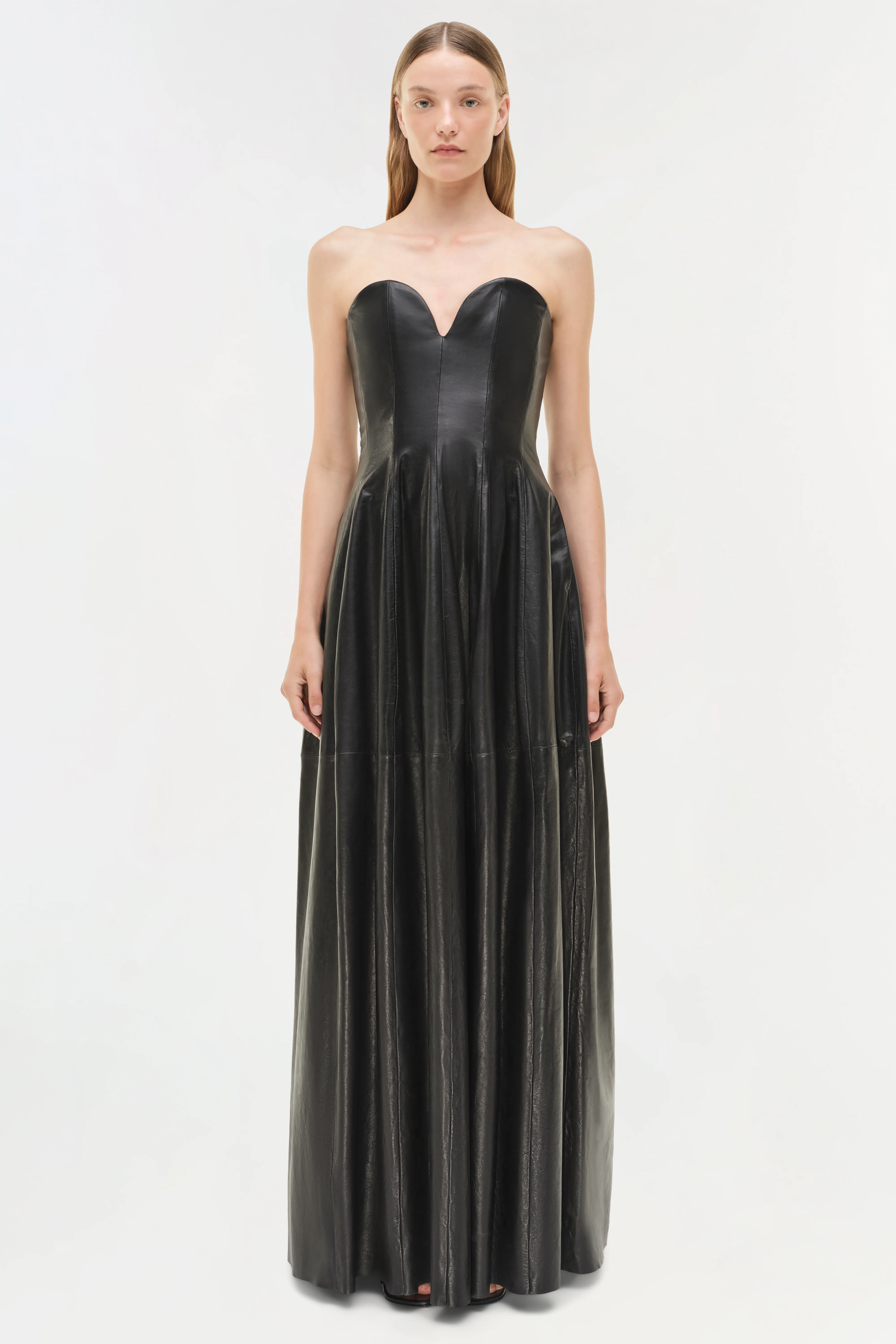 Carrington Leather Bustier Gown - Image 7