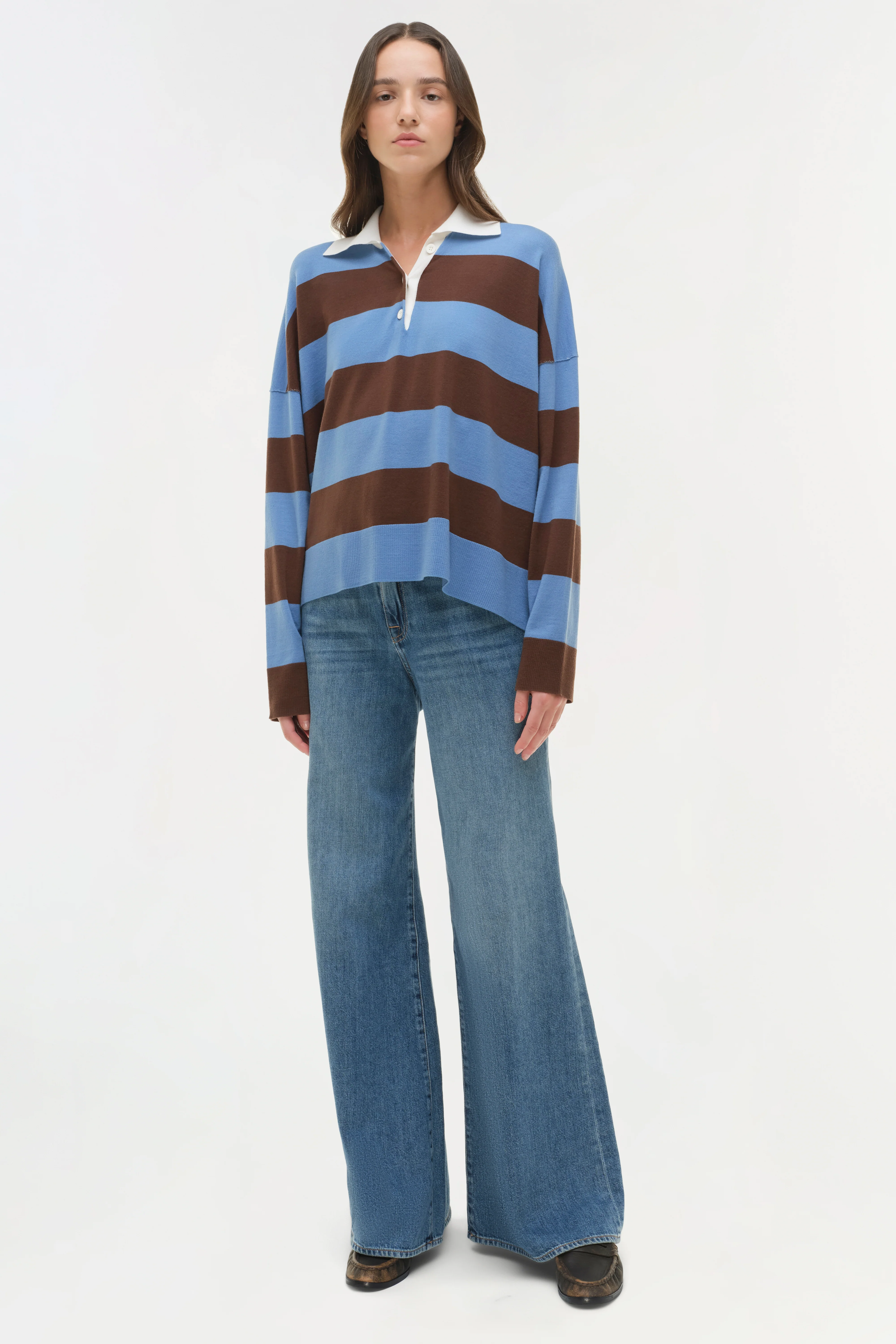 Carson Knit Rugby Polo - Image 2