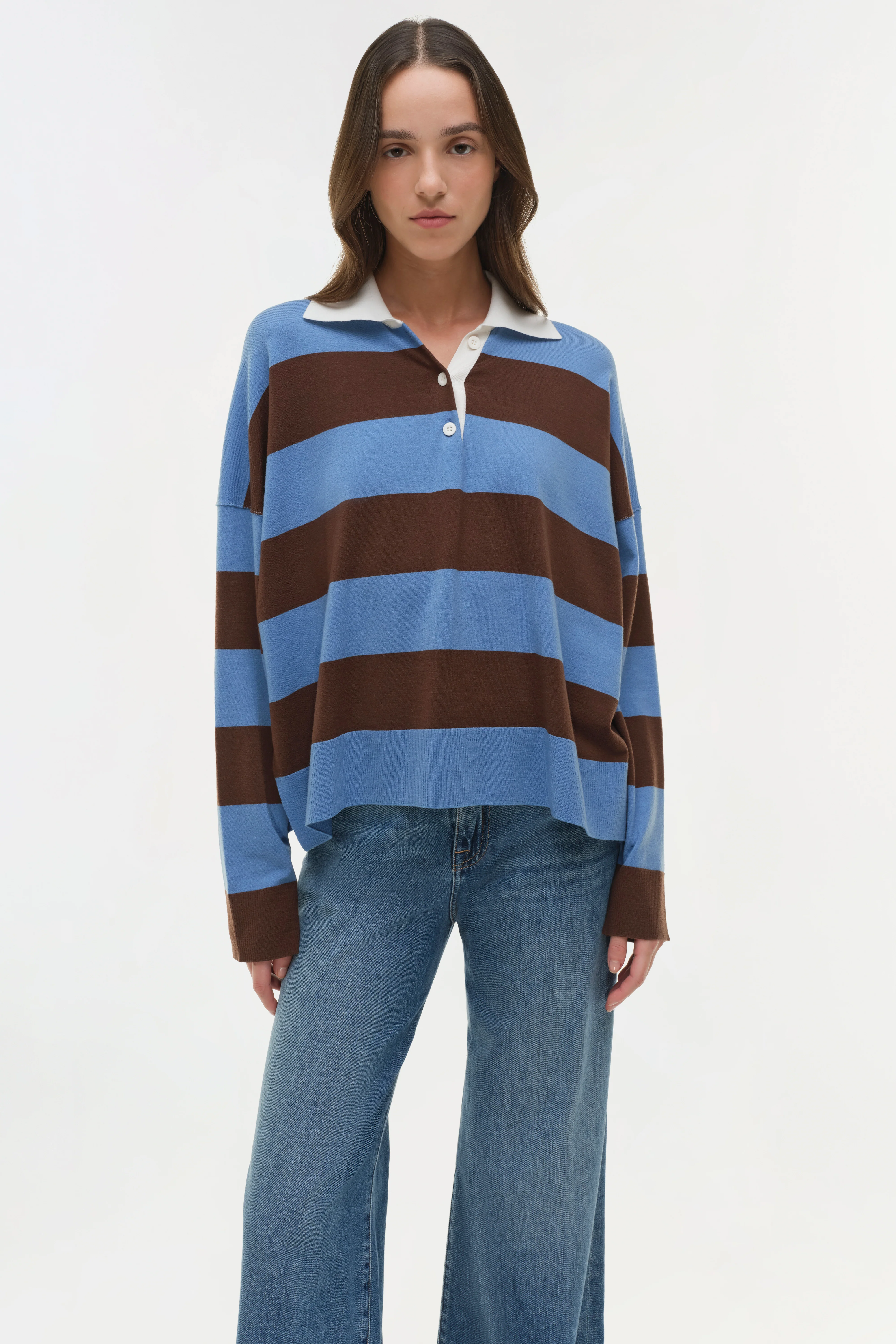 Carson Knit Rugby Polo - Image 3