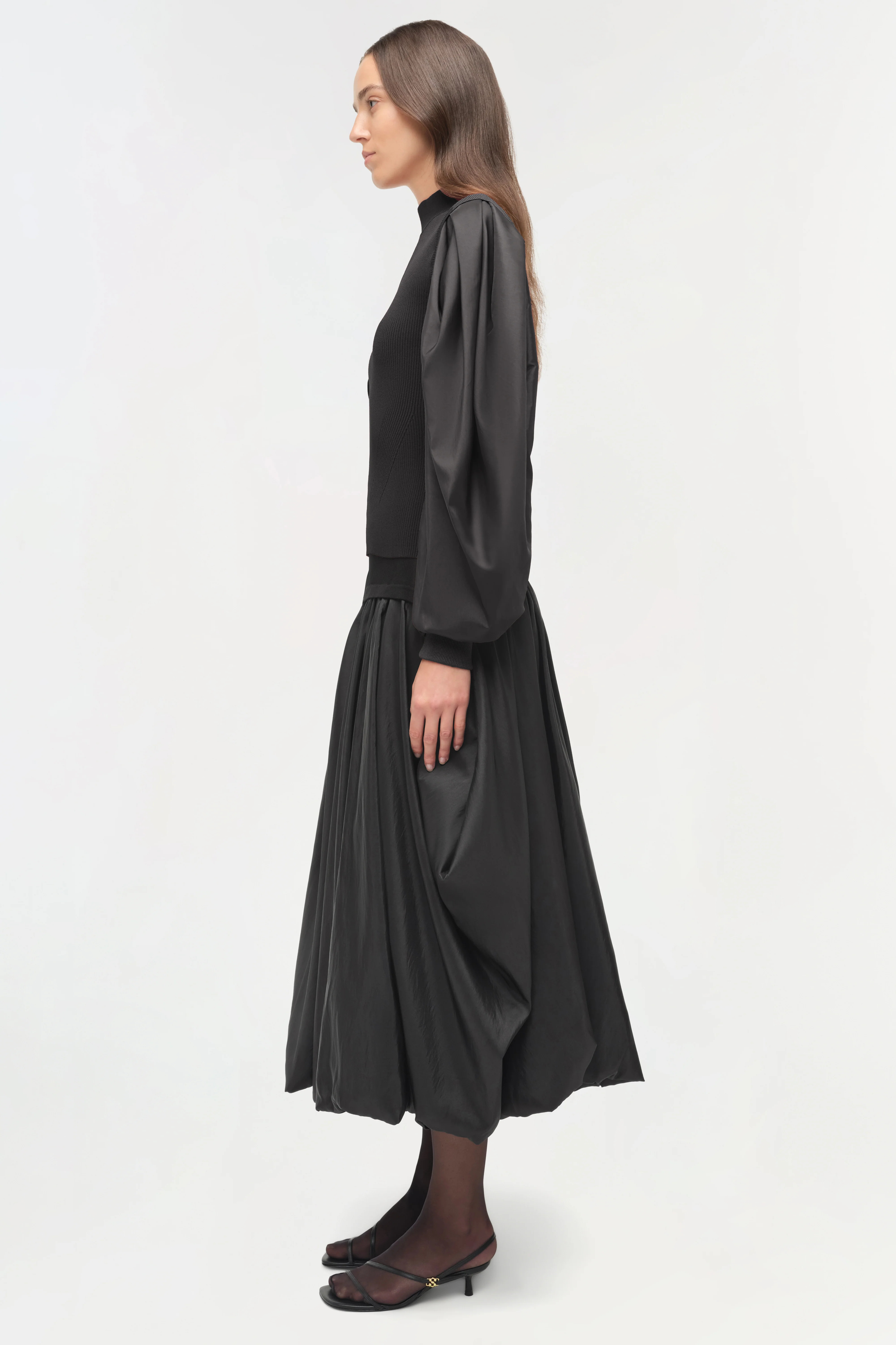 Jackie Taffeta Knit Top - Image 4
