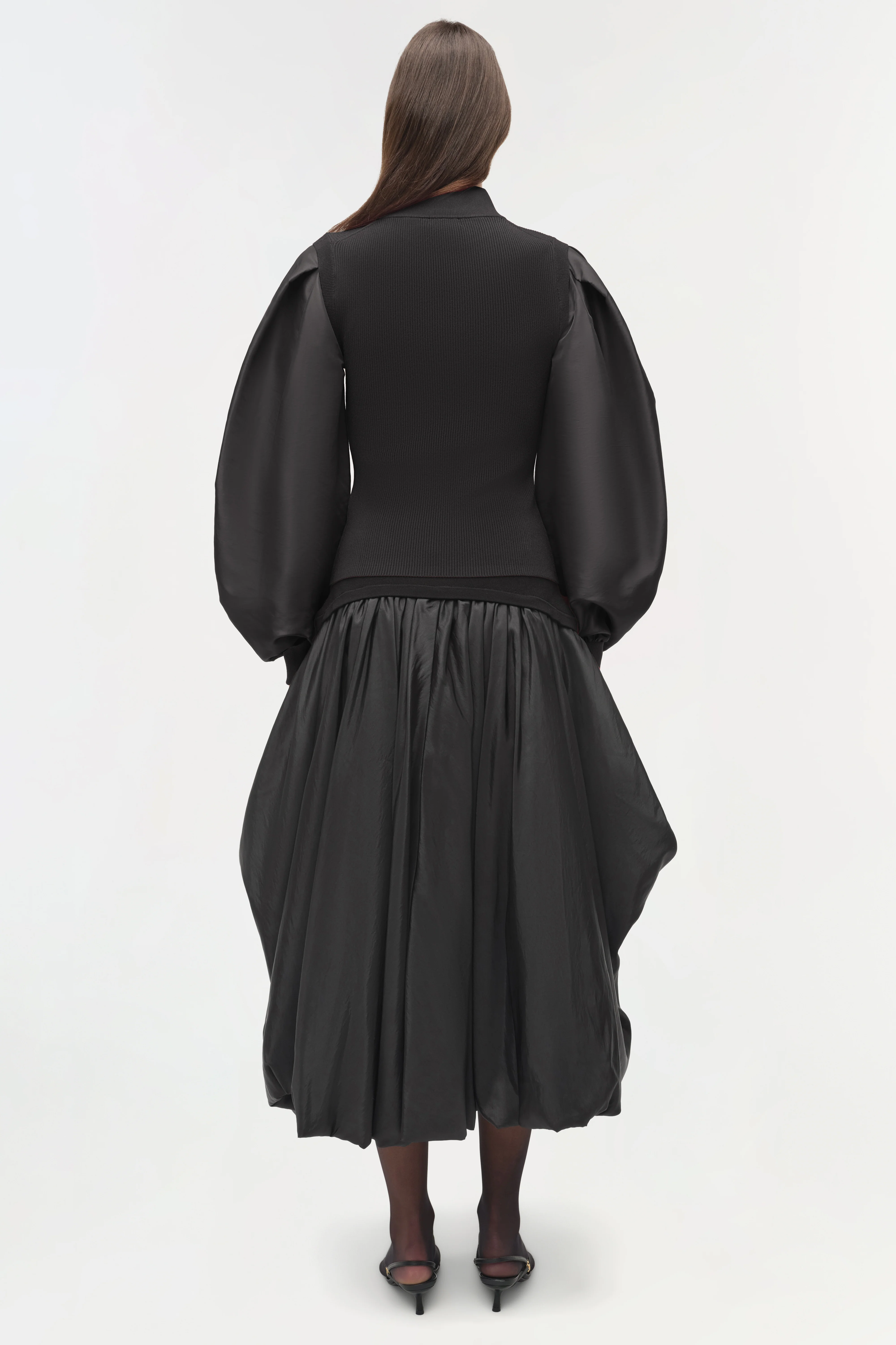 Jackie Taffeta Knit Top - Image 5