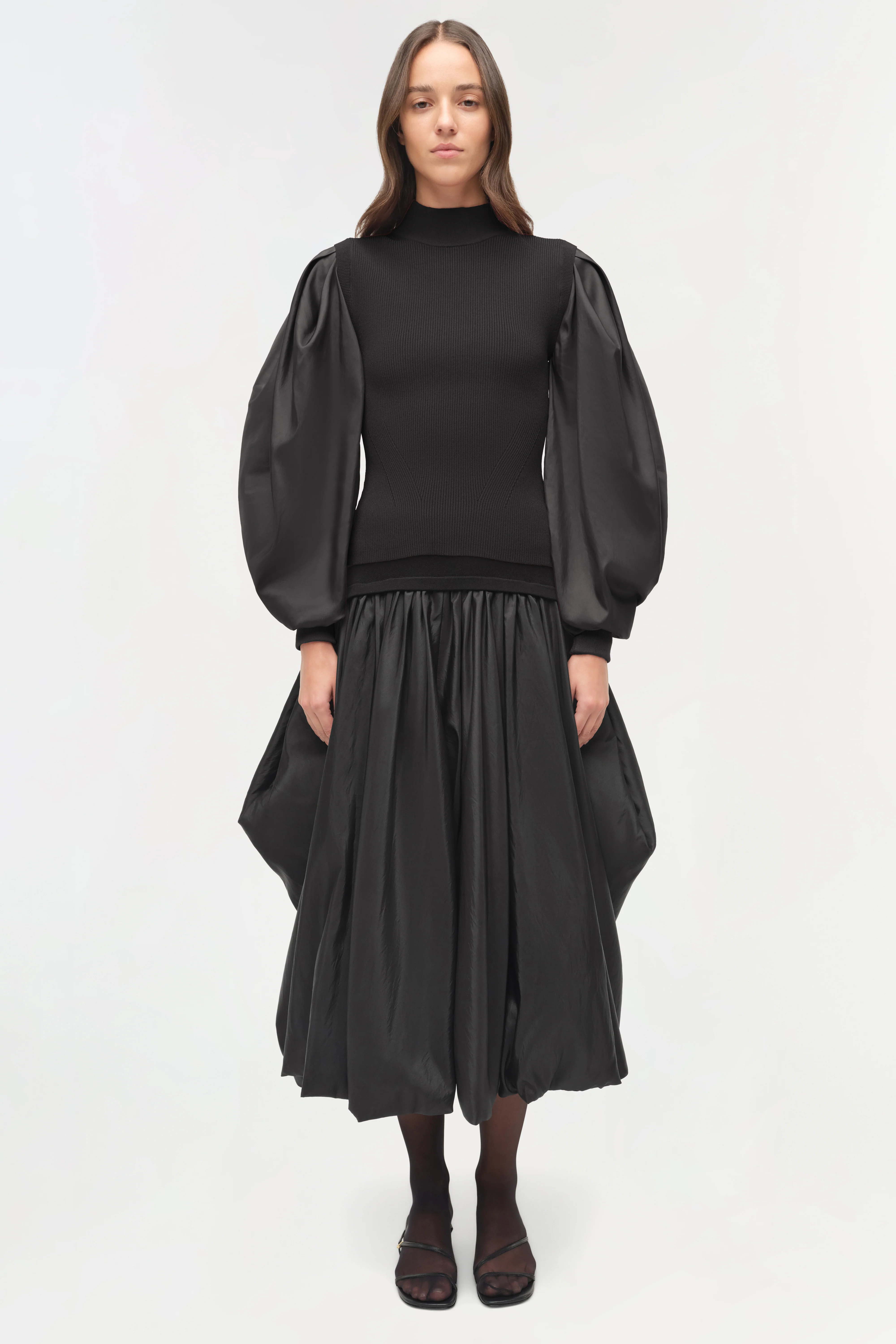 Jackie Taffeta Knit Top - Image 6