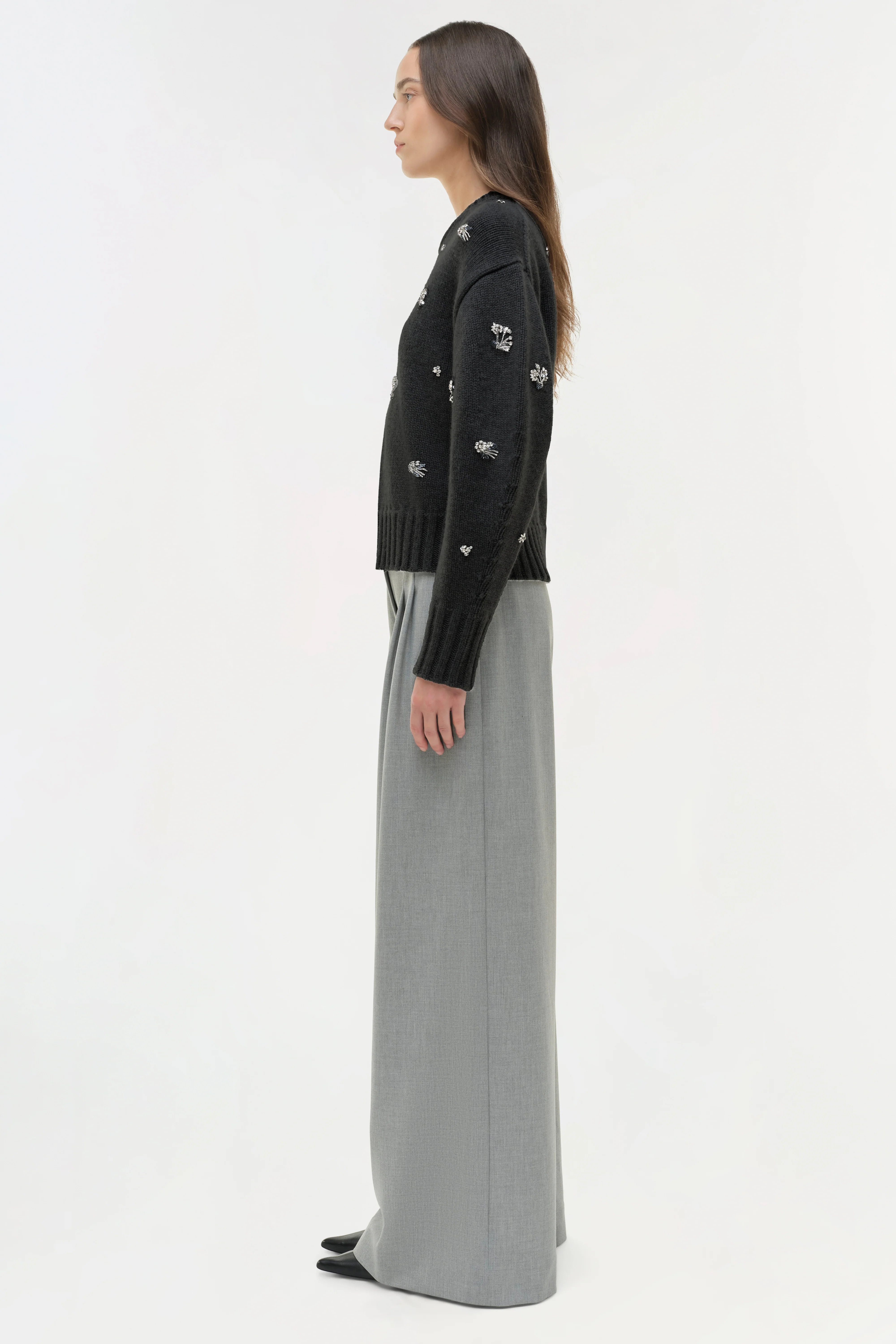 Coraline Embellished Knit Crewneck - Image 4