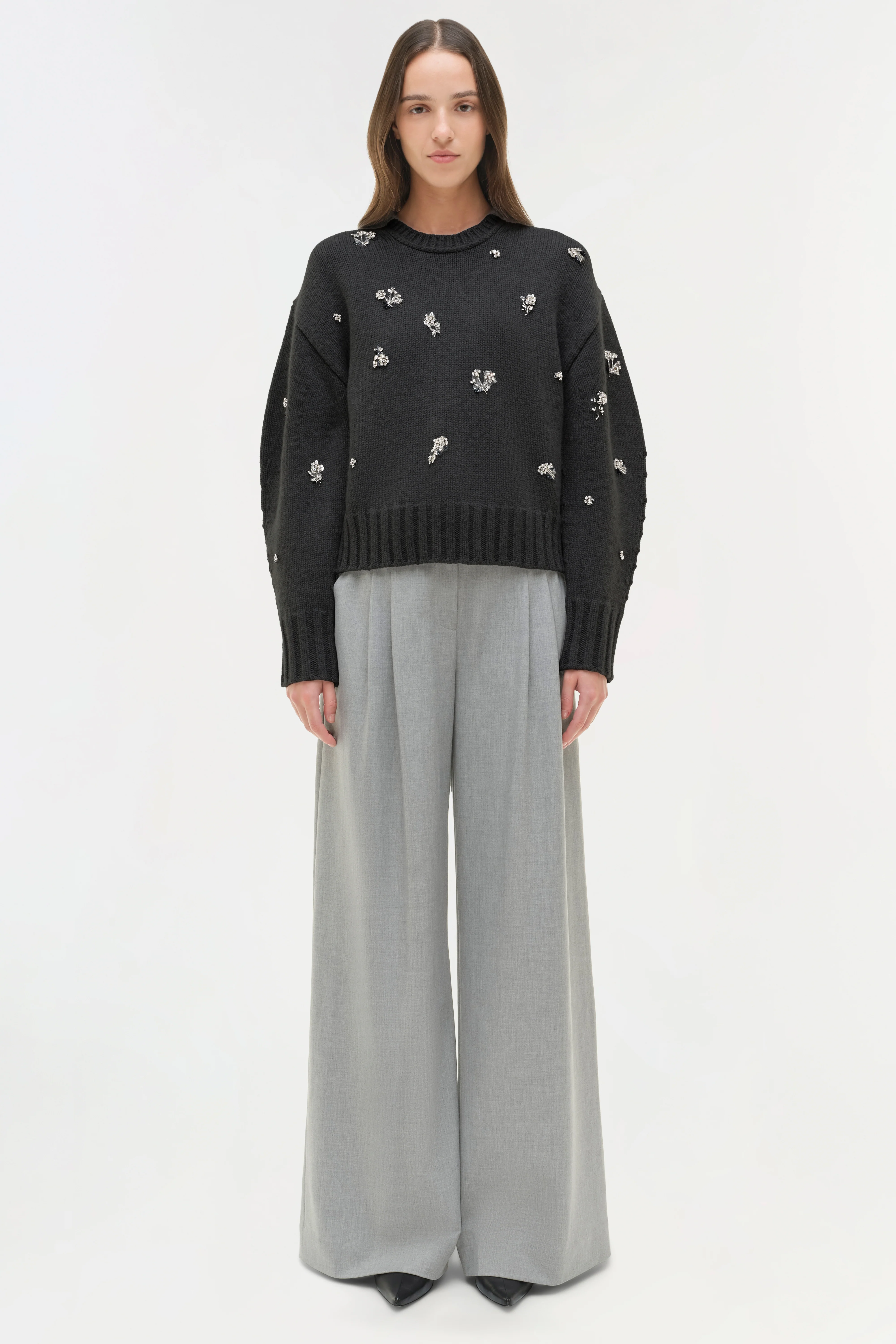 Coraline Embellished Knit Crewneck - Image 6