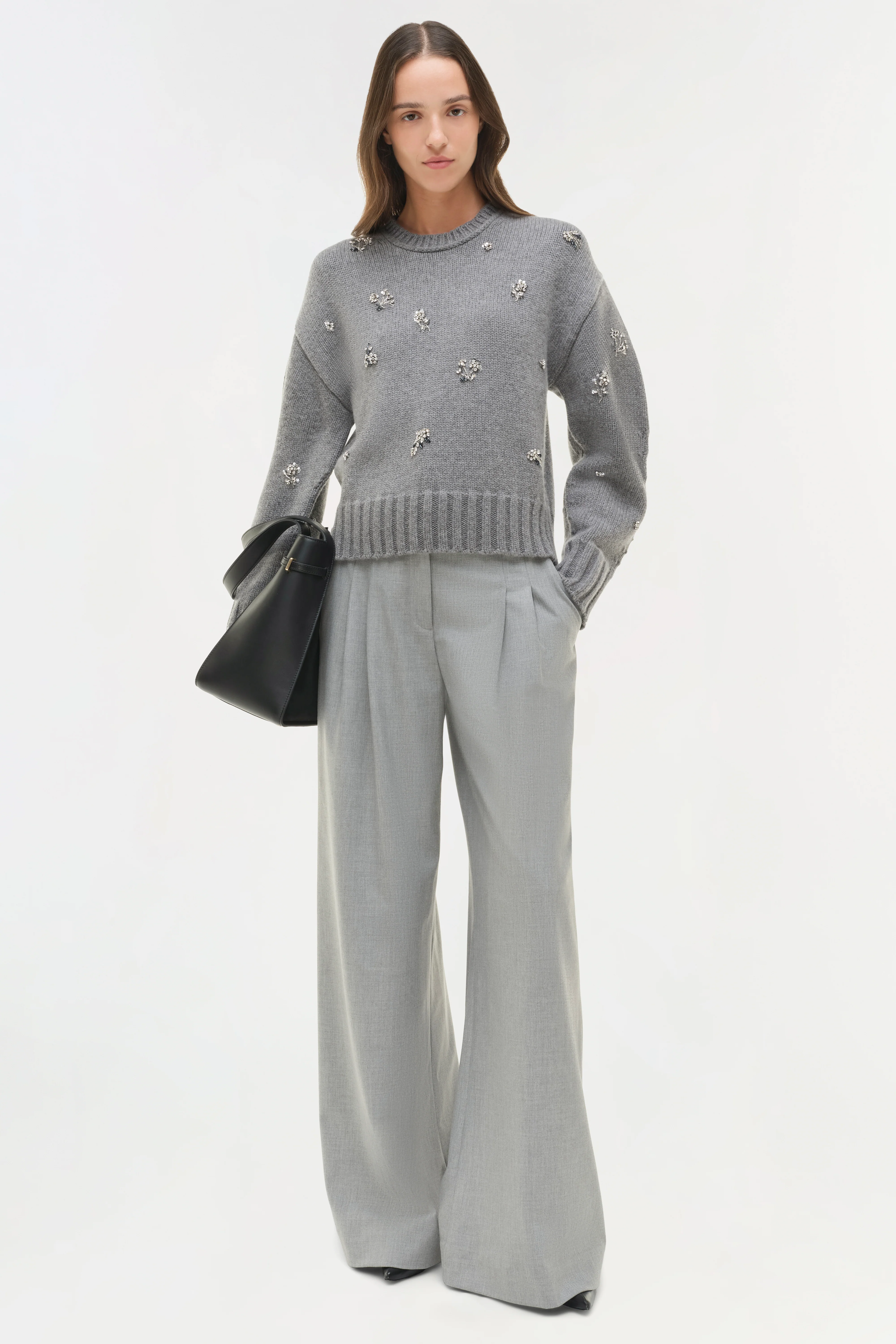 Coraline Embellished Knit Crewneck - Image 3