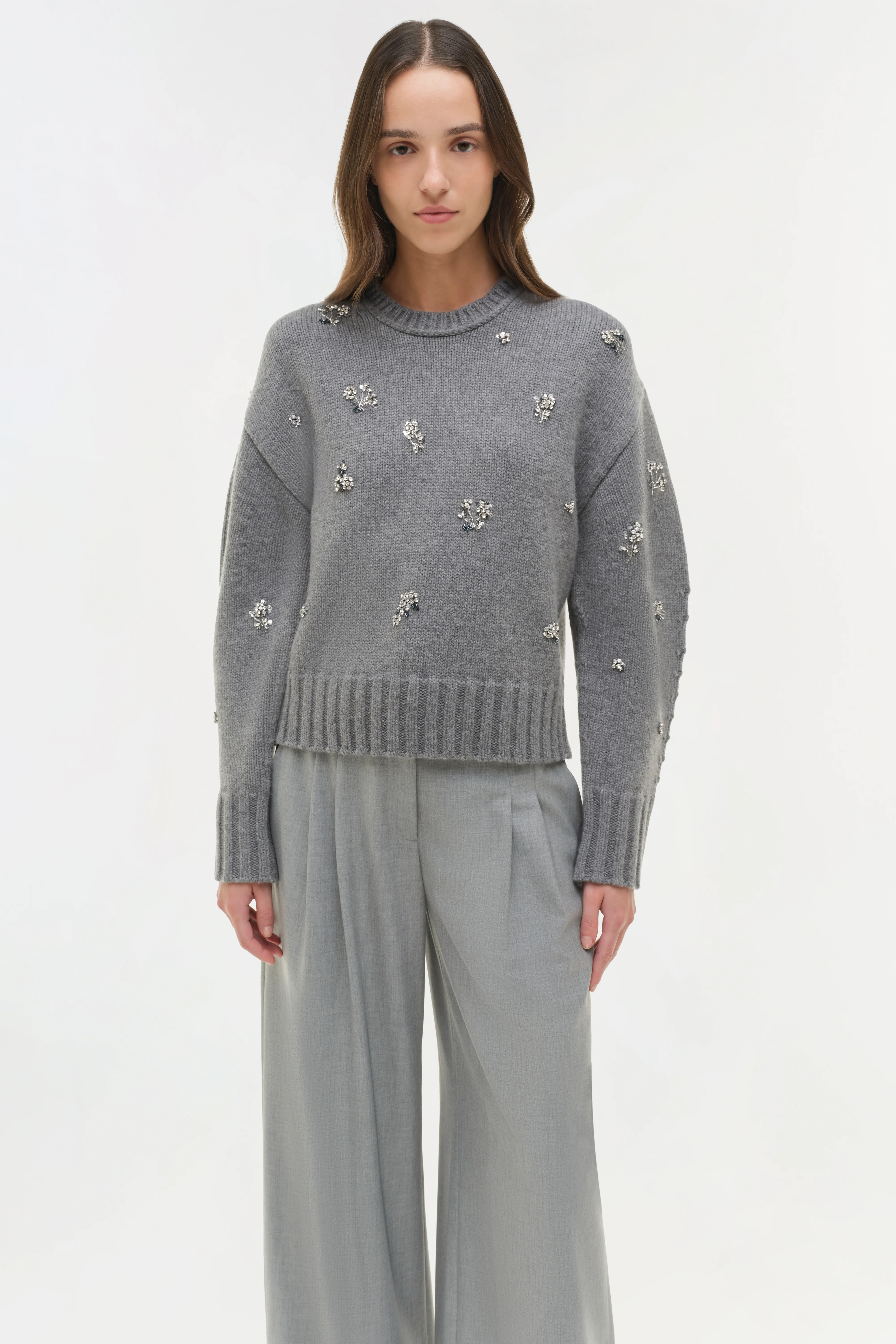 Coraline Embellished Knit Crewneck - Image 4