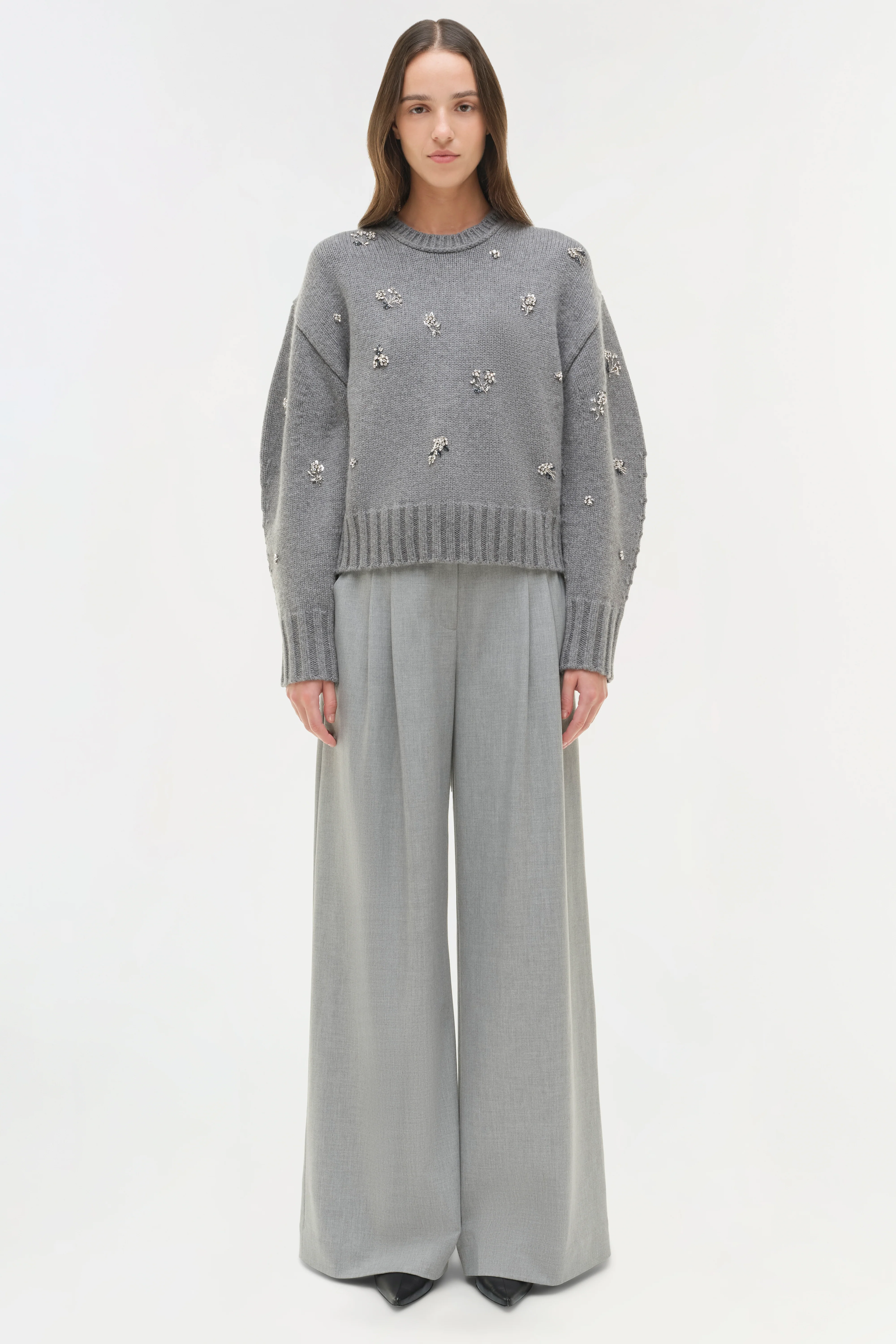 Coraline Embellished Knit Crewneck - Image 7