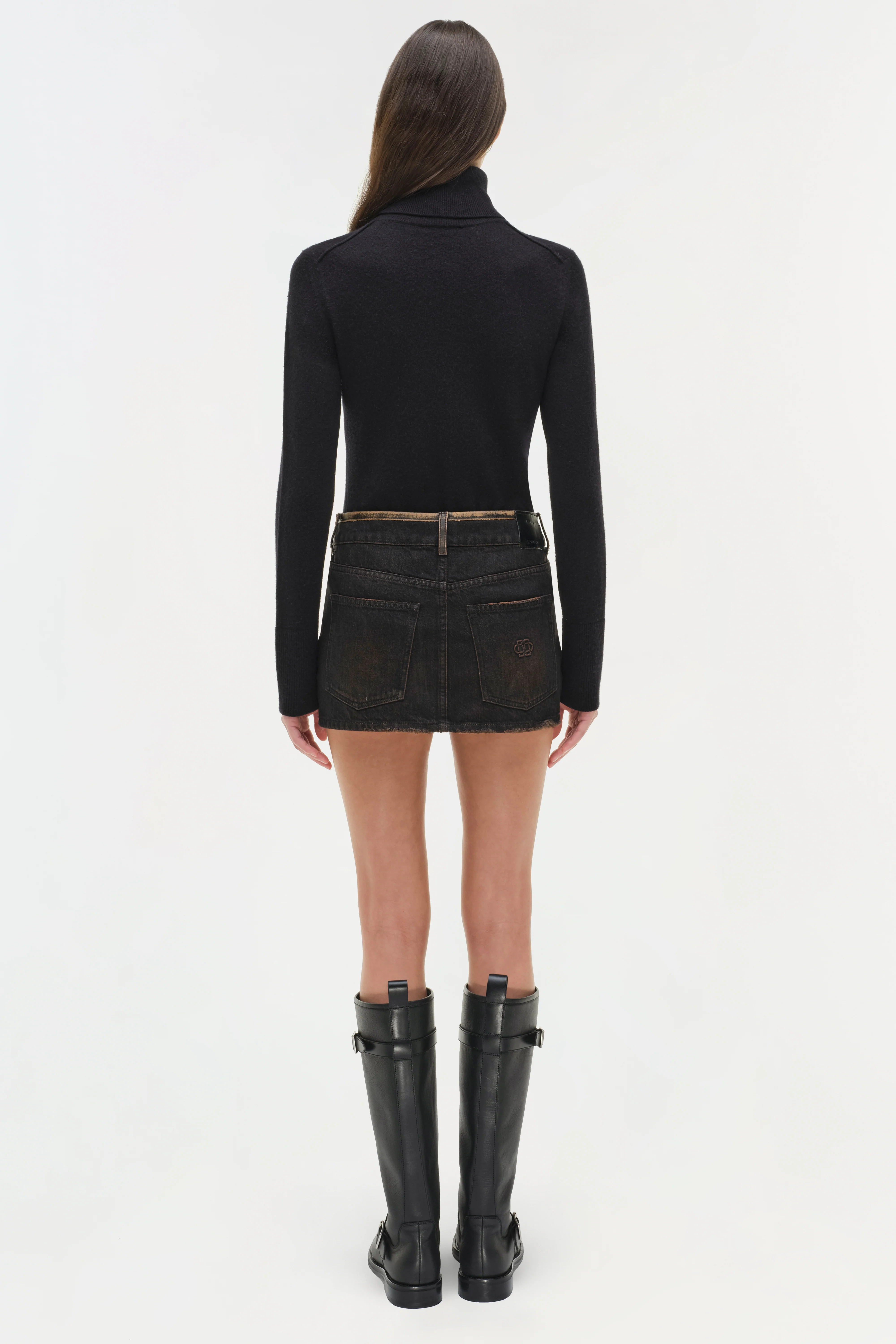 Sally Denim Mini Skirt - Image 5