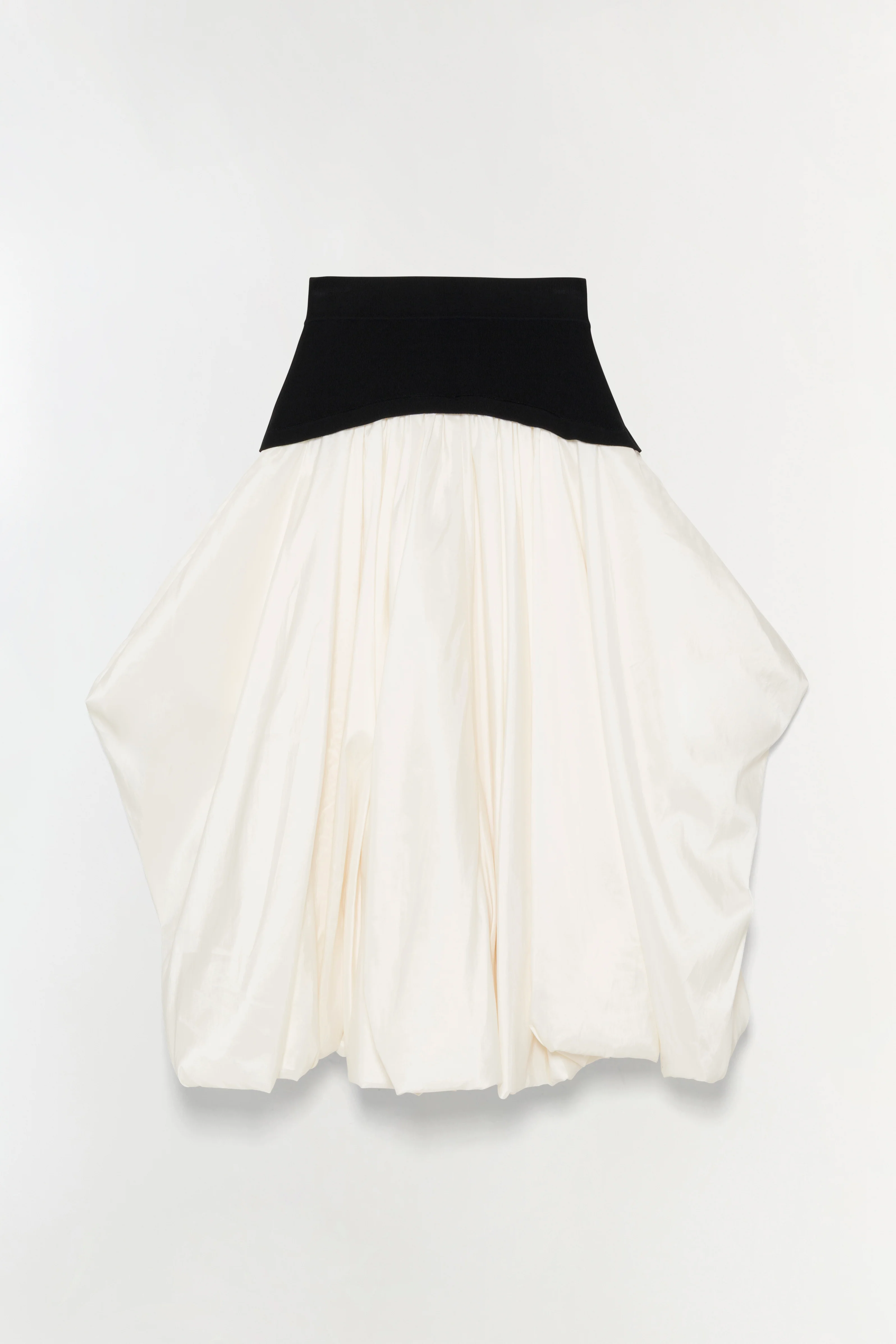 Corinn Taffeta Knit Midi Skirt