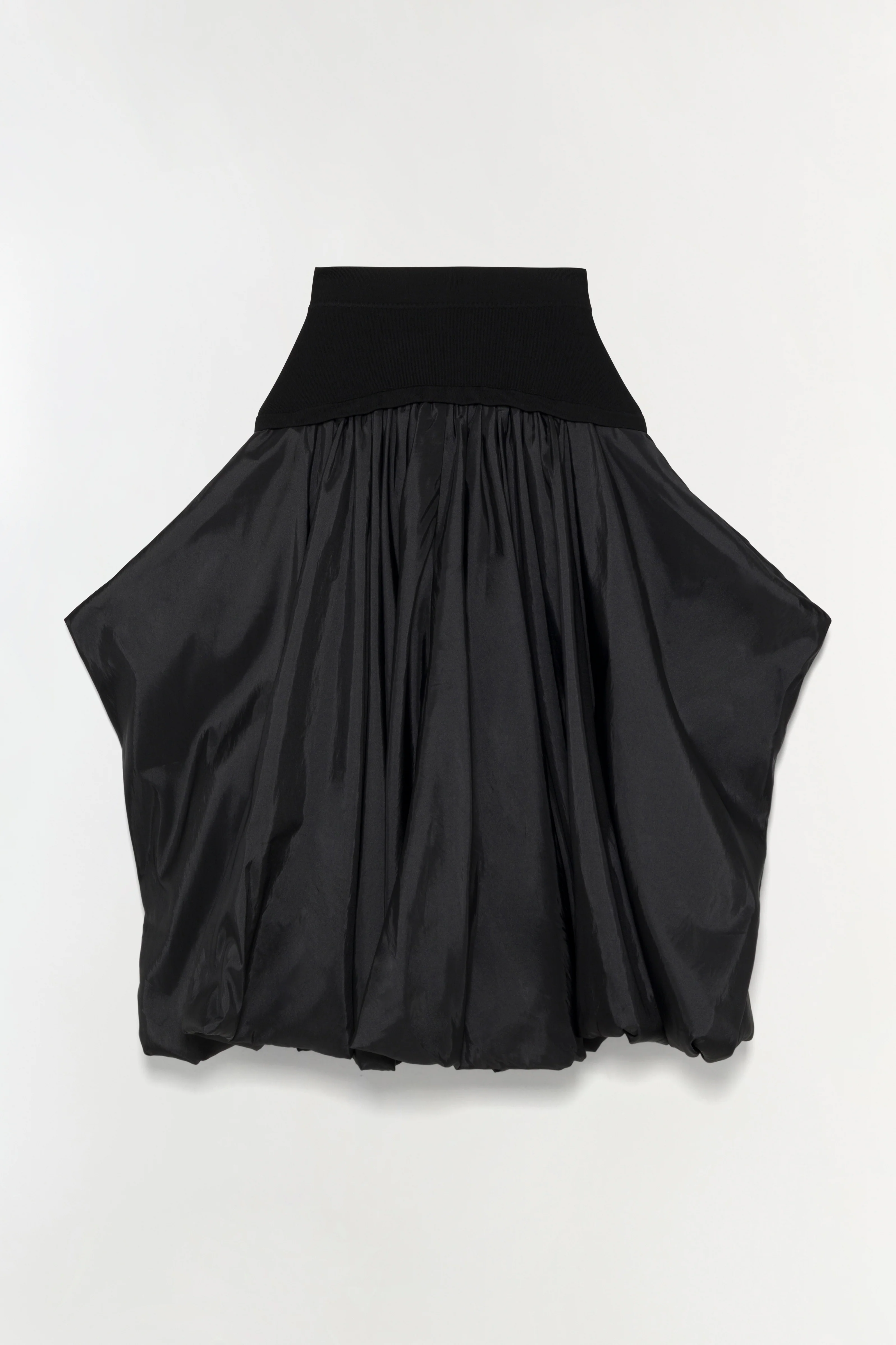 Corinn Taffeta Knit Midi Skirt