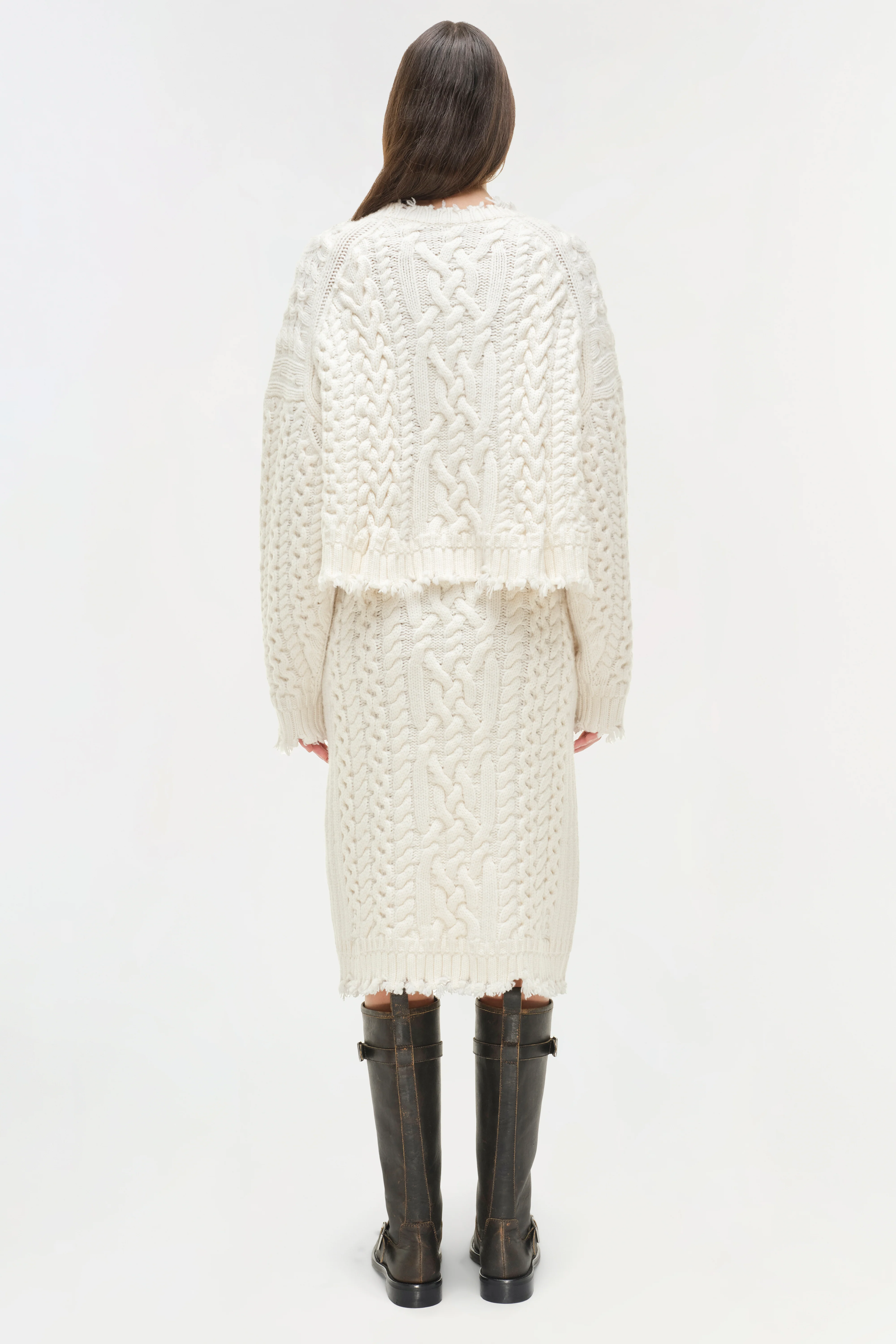 Brioni Knit Midi Skirt - Image 5
