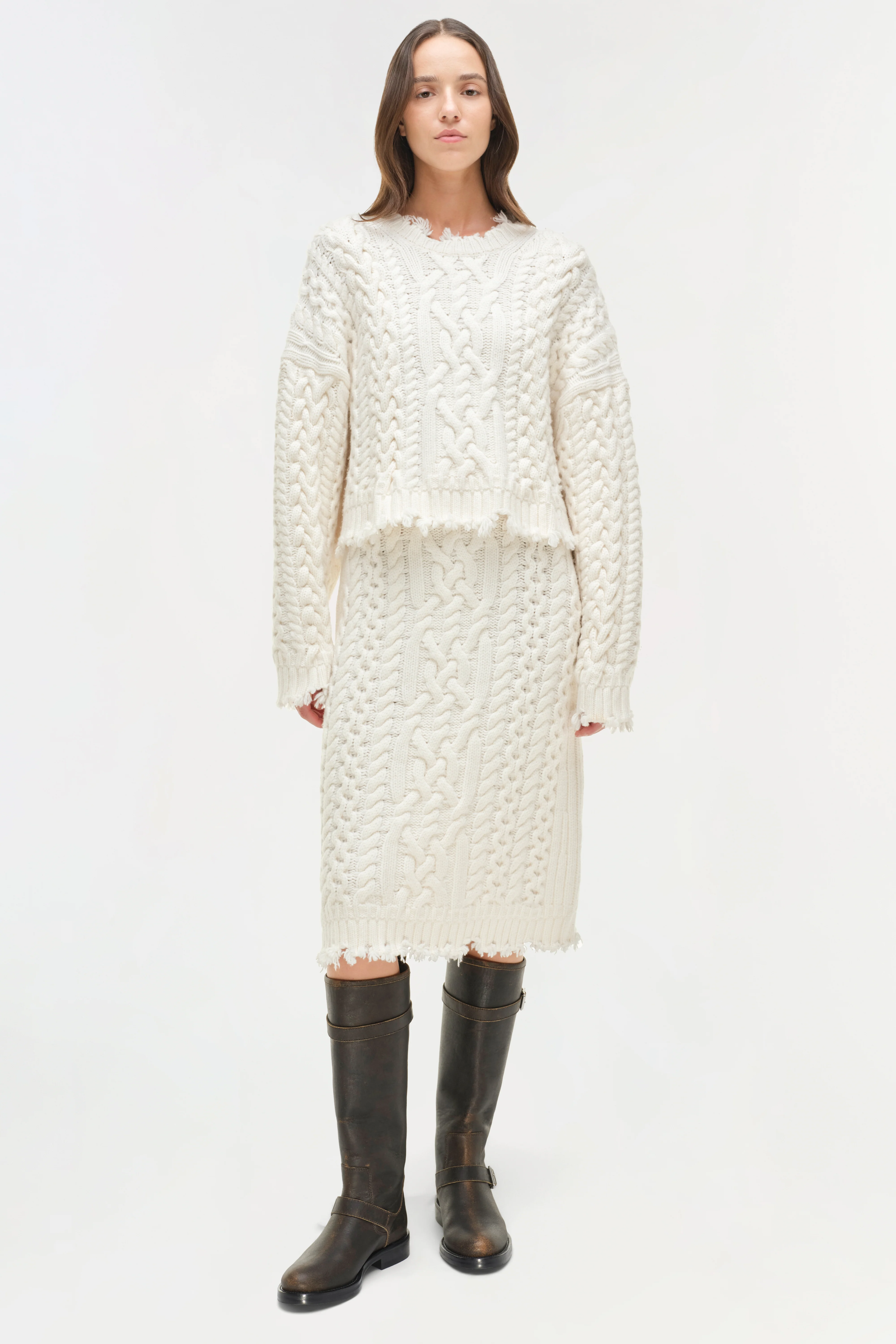 Brioni Knit Midi Skirt - Image 7