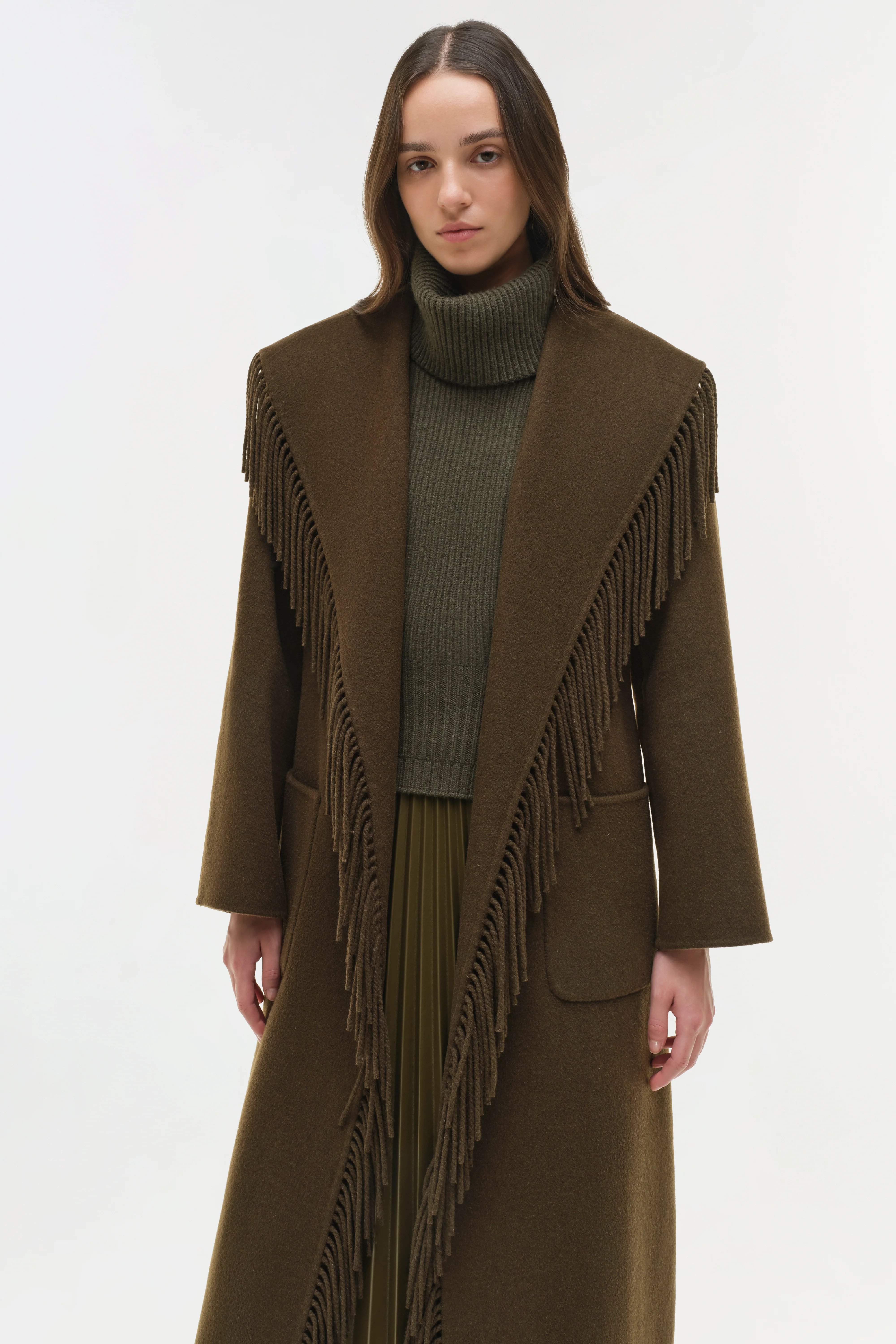 Carrie Fringe Coat - Image 3