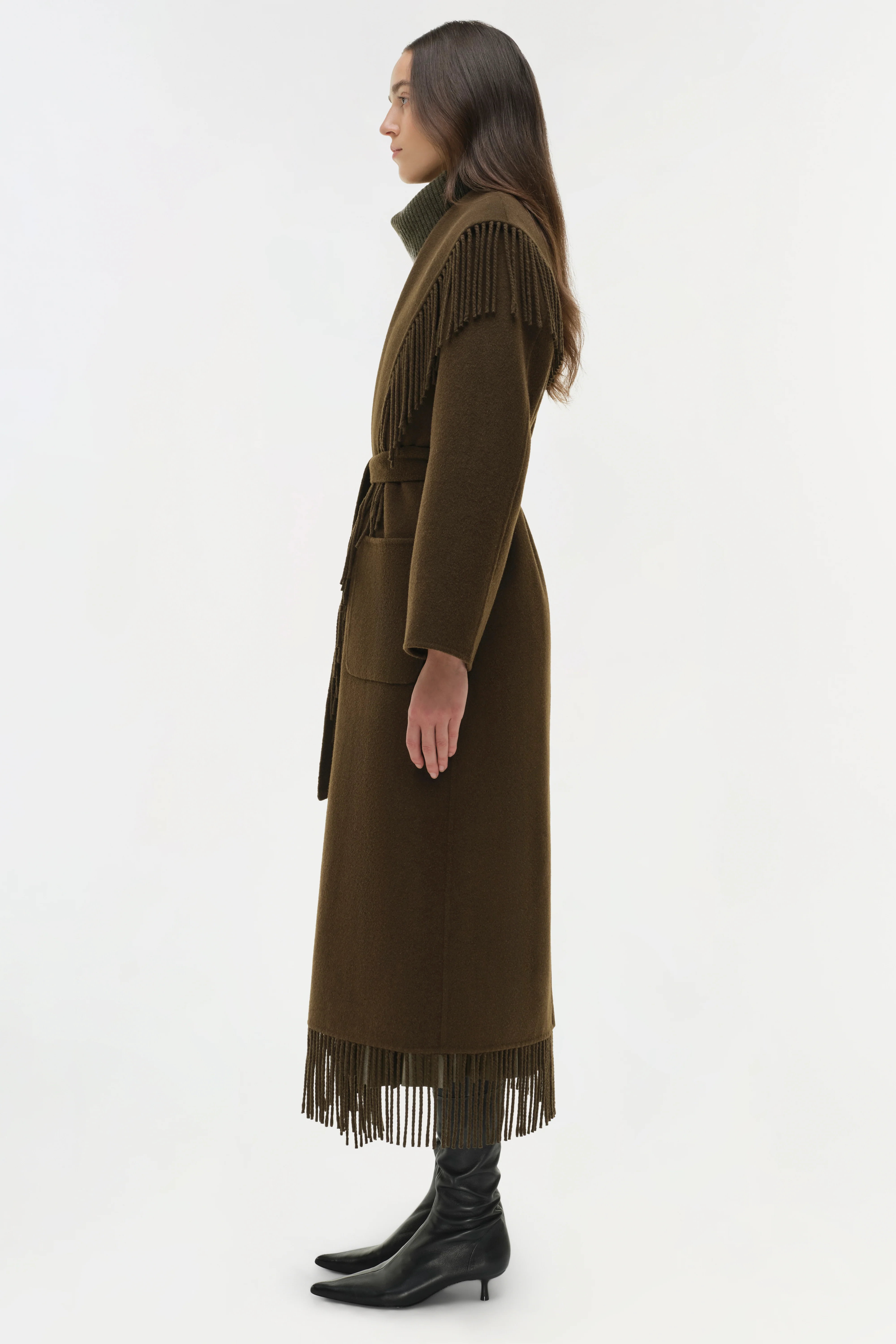 Carrie Fringe Coat - Image 4