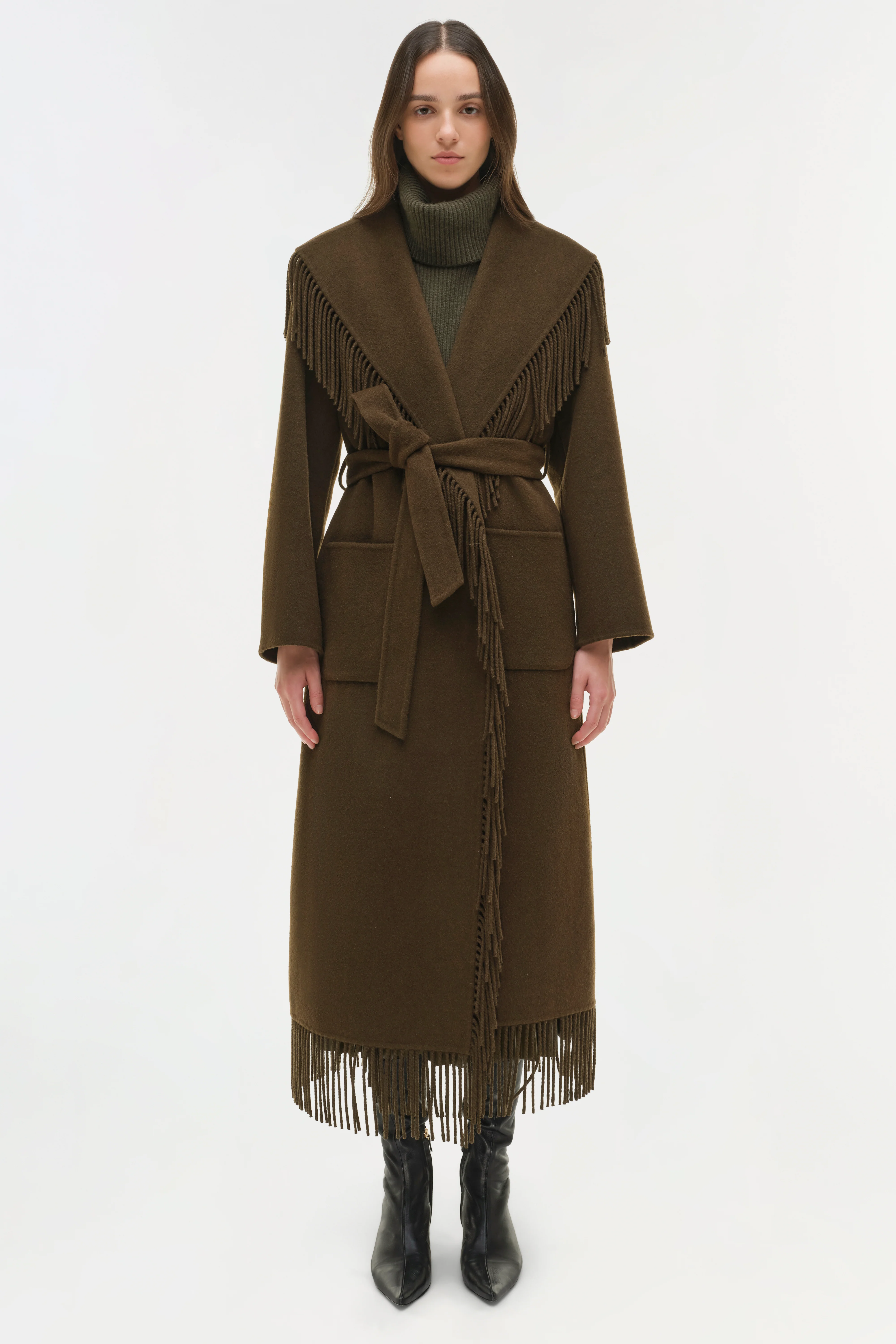 Carrie Fringe Coat - Image 6